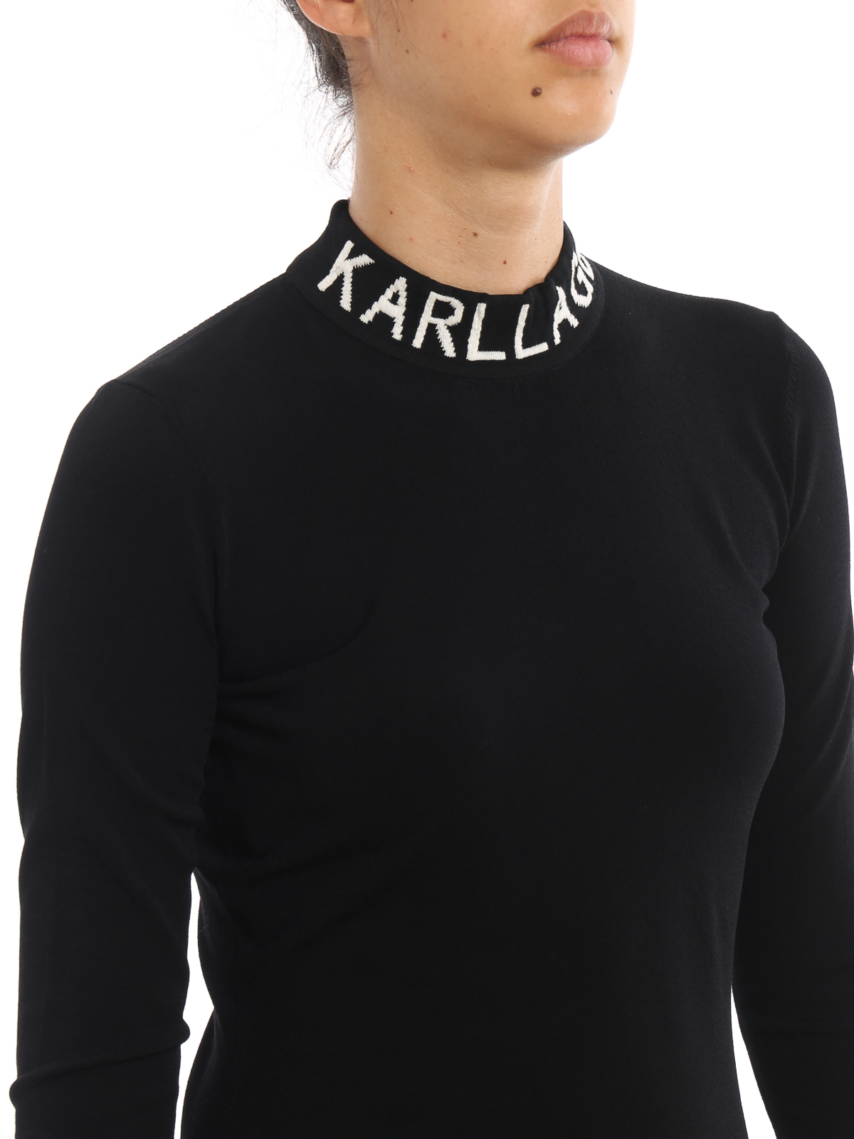 Sweatshirts & Sweaters Karl Lagerfeld - Logo black sweater - 96KW2004999