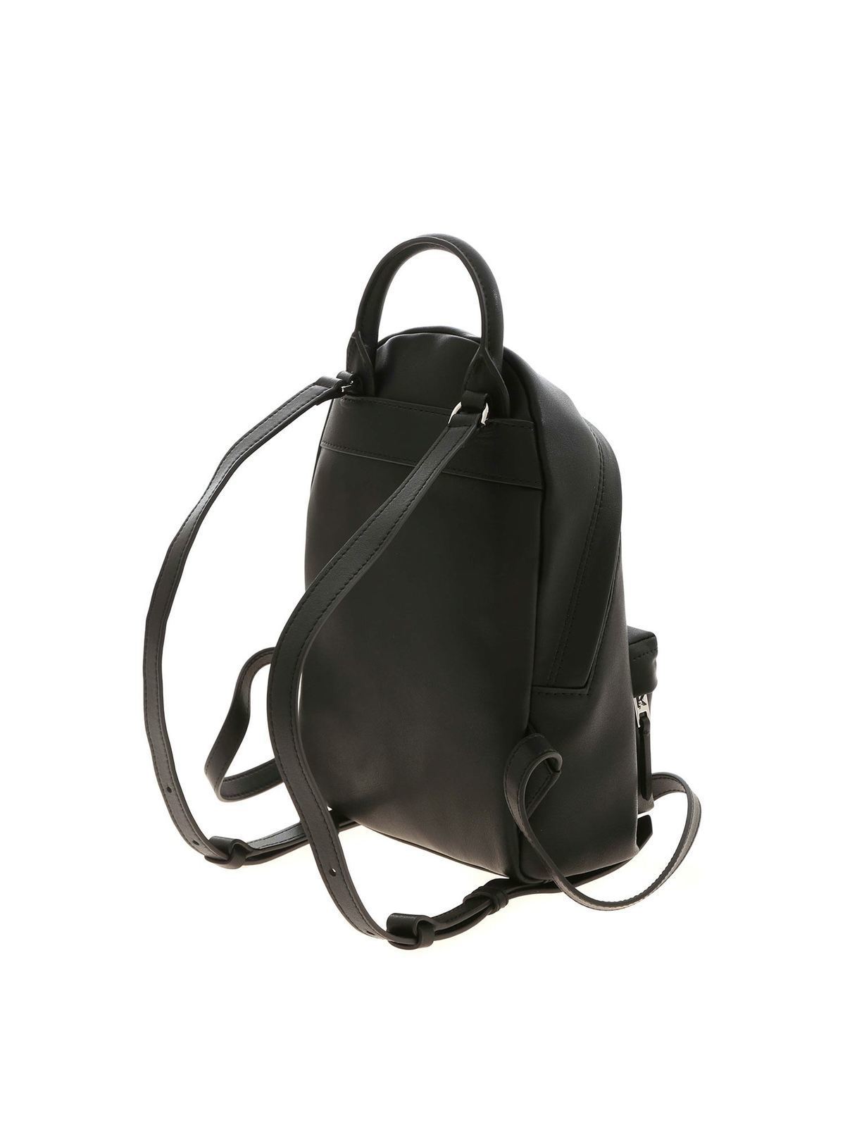Backpacks Karl Lagerfeld - K/Ikonik Metal Pin backpack in black -  205W3090BLACK