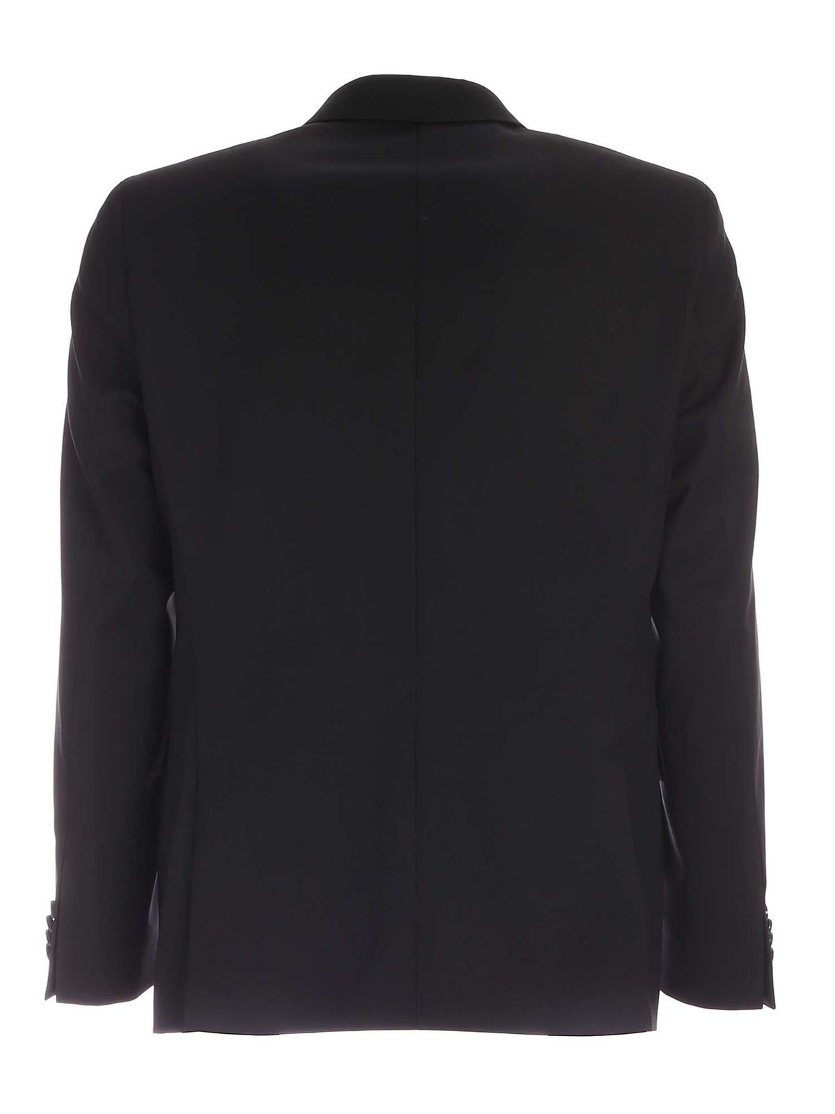 Blazers Karl Lagerfeld - Logo label jacket in black - 15524510511083990