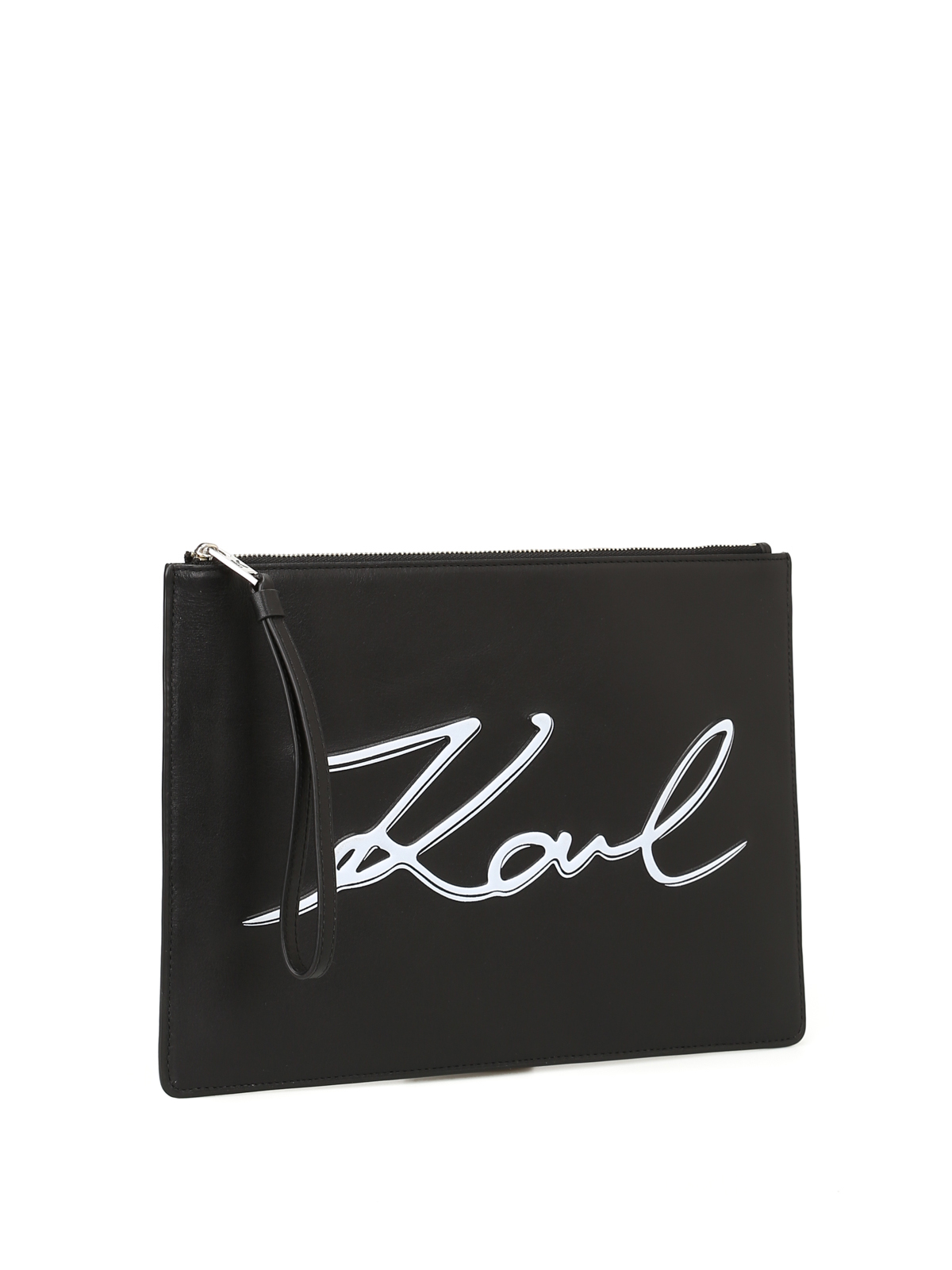 Karl Lagerfeld K/Signature Clutch Bag - Farfetch