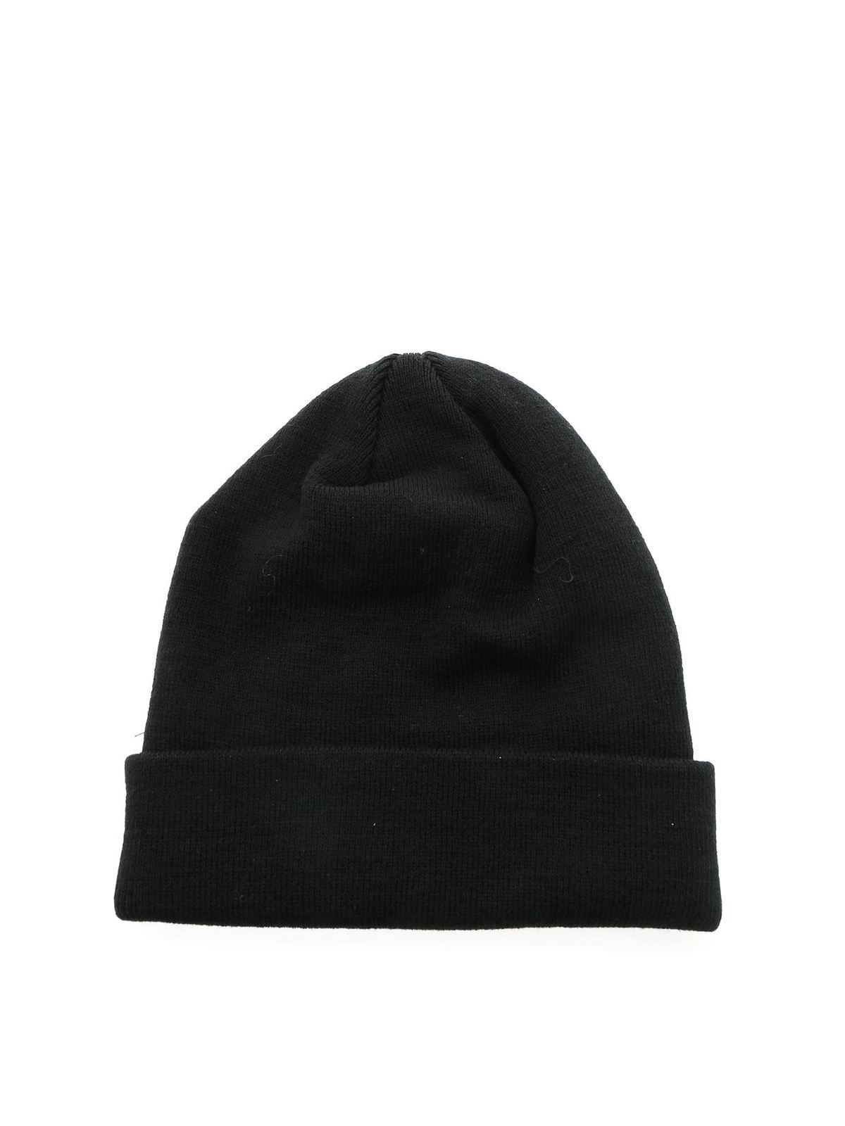 Beanies Karl Lagerfeld - Karl embroidery beanie in black - 201W3415BLACK