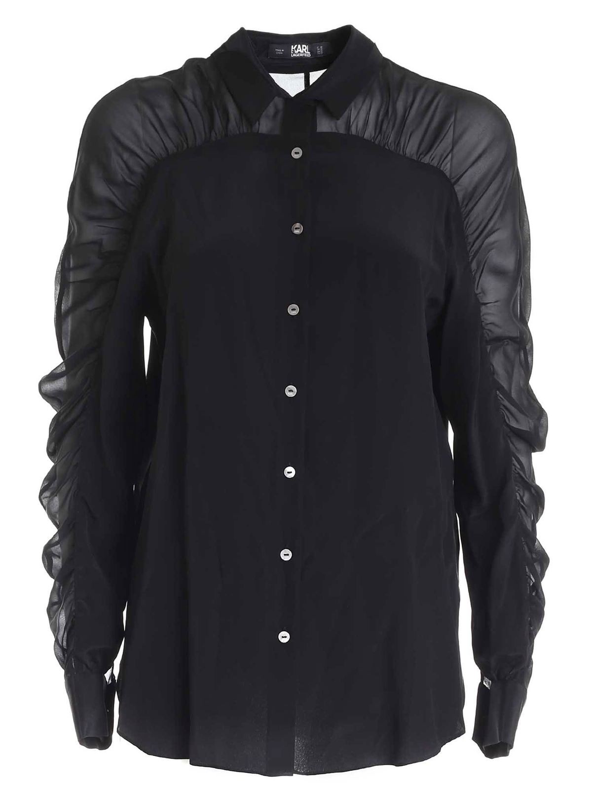 Karl Lagerfeld Camisa - Negro