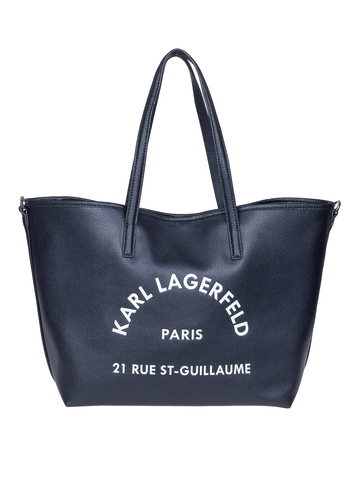 【関込】KARL LAGERFELD◆RUE ST. GUILLAUME ロゴ トートパック 関込】KARL LAGERFELD◇RUE ST. GUILLAUME ロゴ トートパック