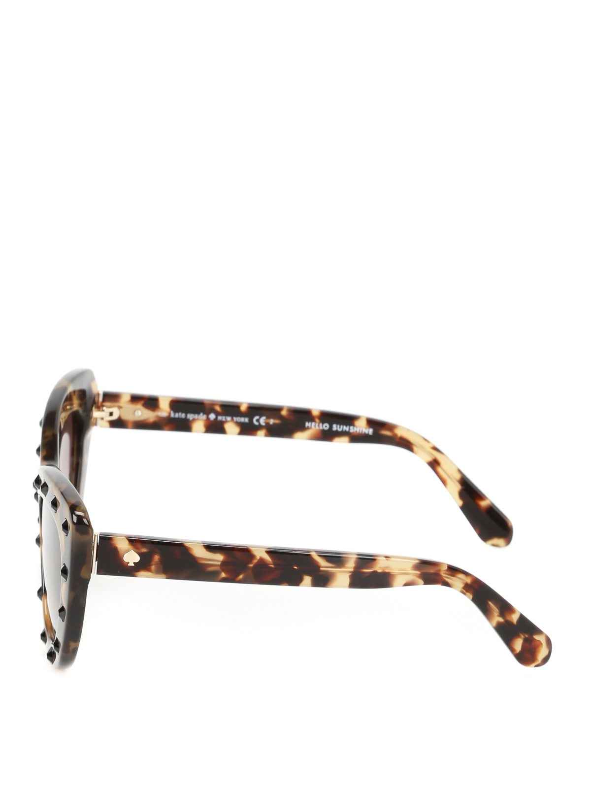 Kate Spade Luann rhinestones sunglasses - Black|LUANNS3Y7HA display picture 2