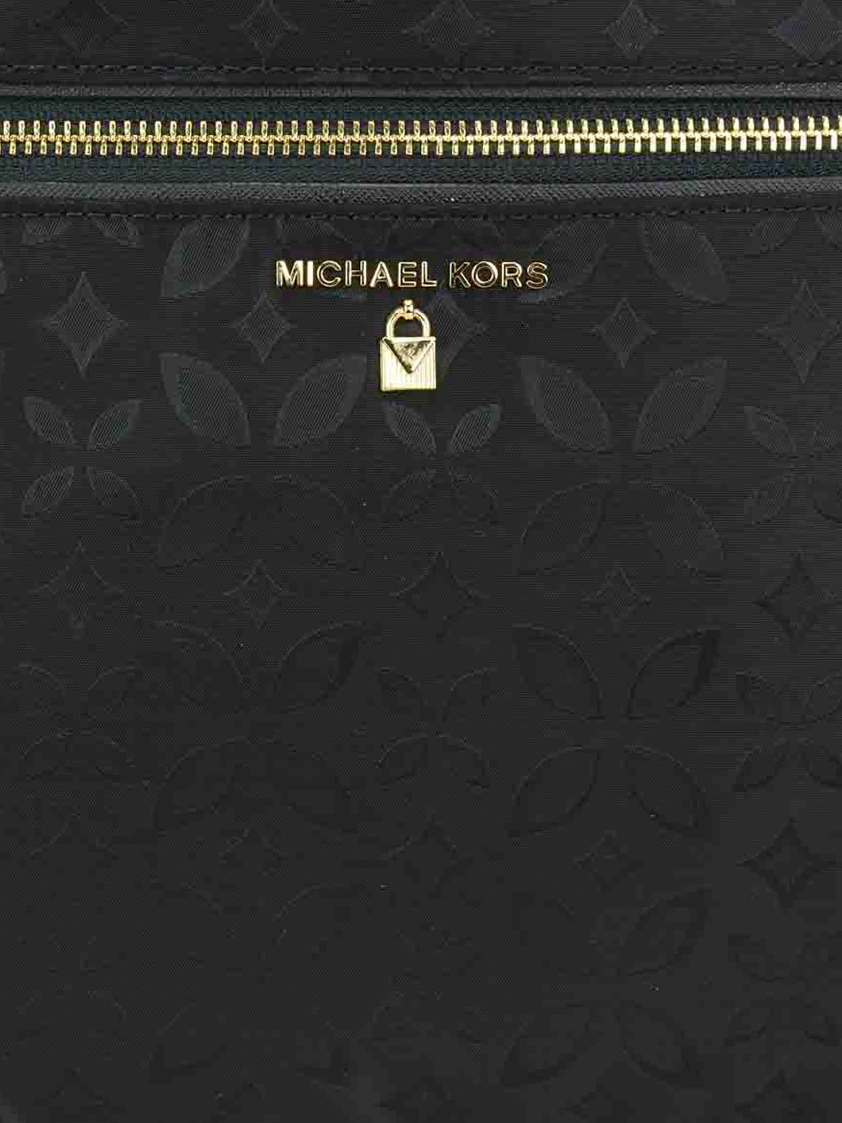Backpacks Michael Kors - Kelsey black floral nylon large backpack