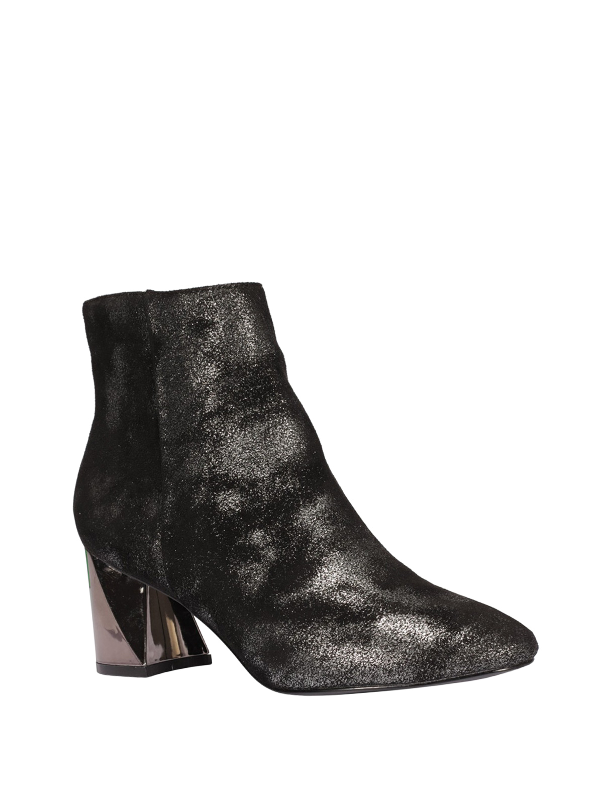 Ankle boots Kendall Kylie Hadlee metal effect booties