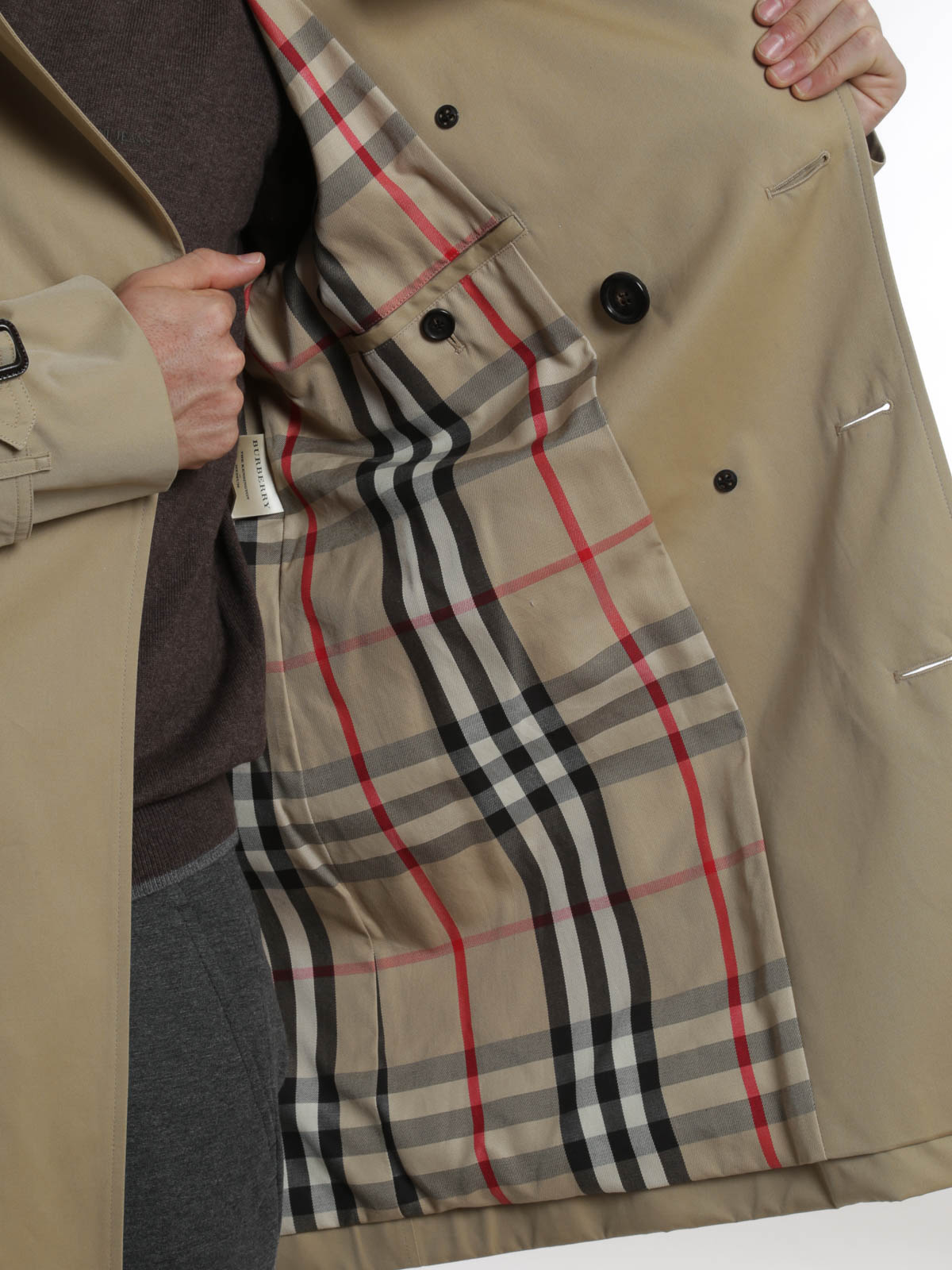 Burberry Medium Tricolor Trench #278692B59B display picture 1