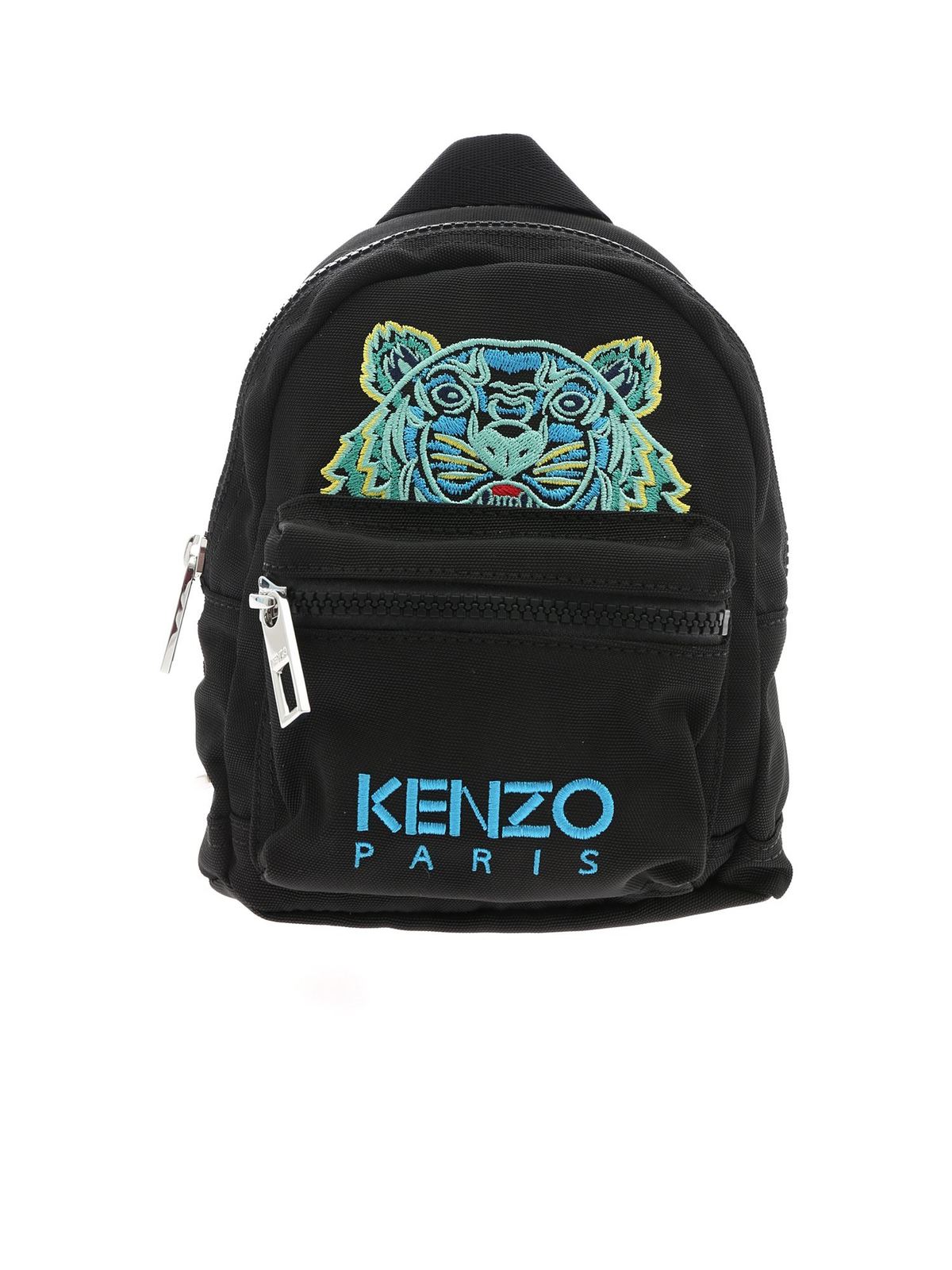 Kenzo black shop mini tiger backpack