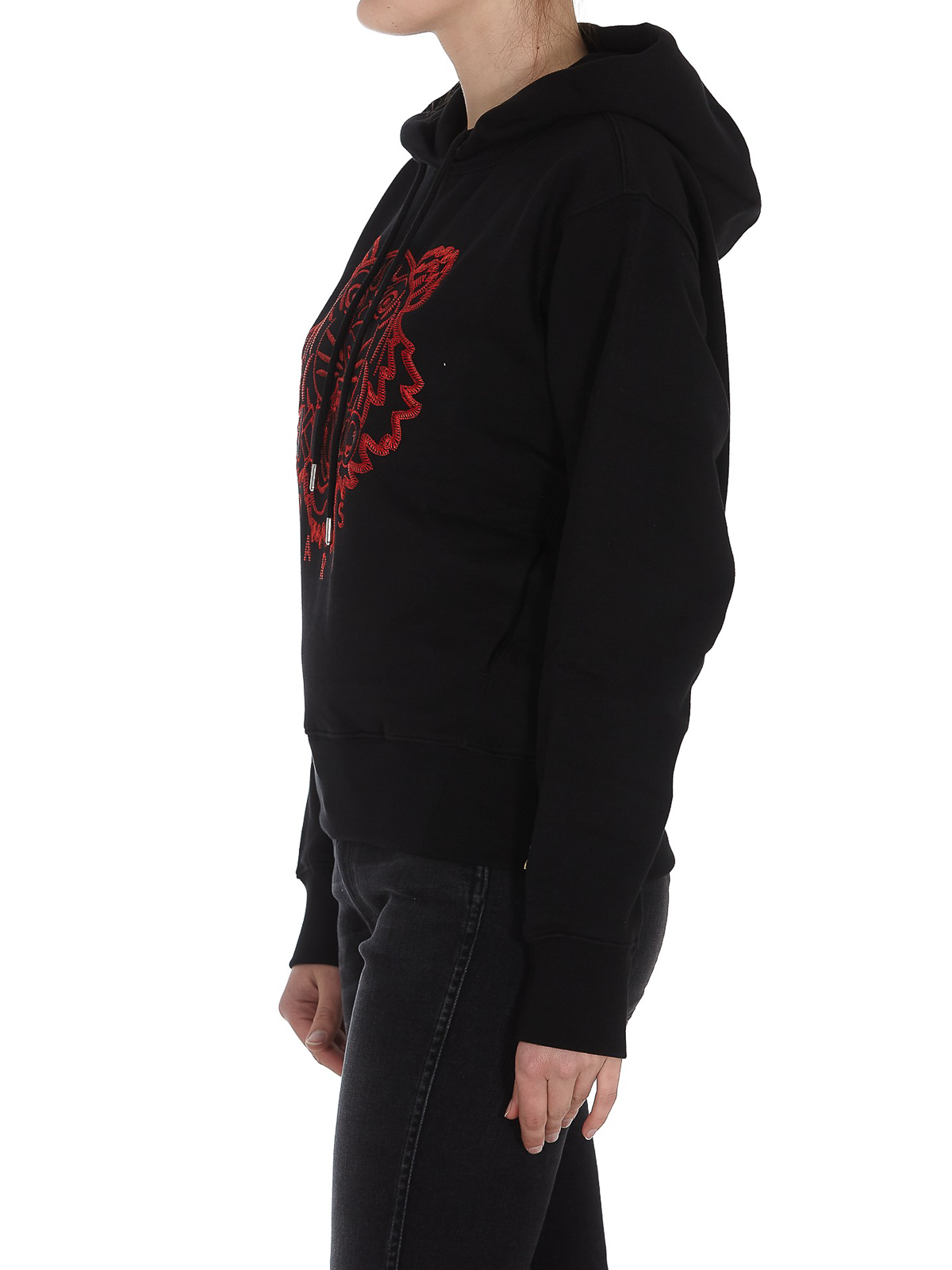 Kenzo Classic Tiger sweatshirt - Black - Women | FB52SW8714MM99