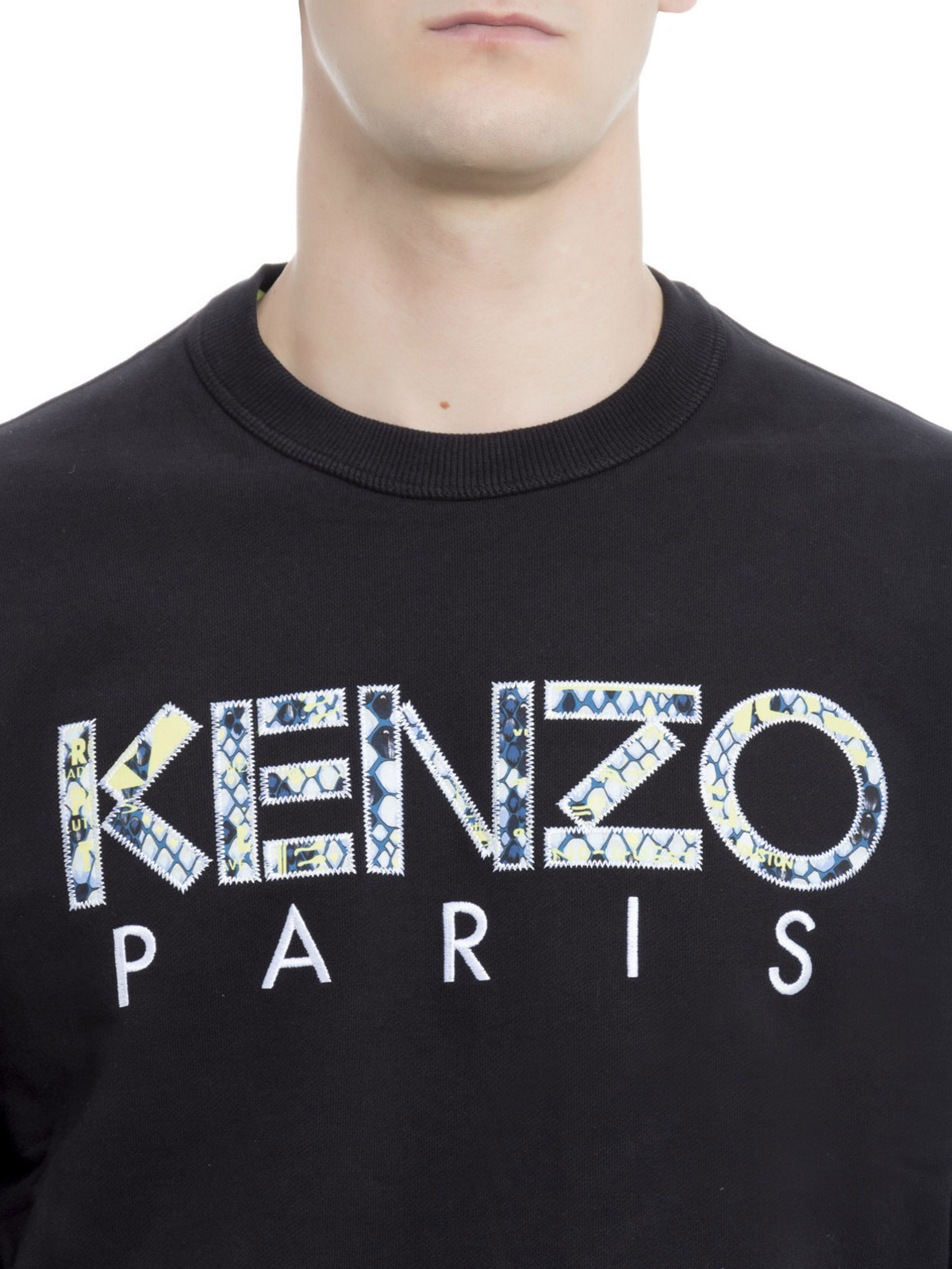 Sweatshirts Sweaters Kenzo Snake Flyer print logo sweatshirt