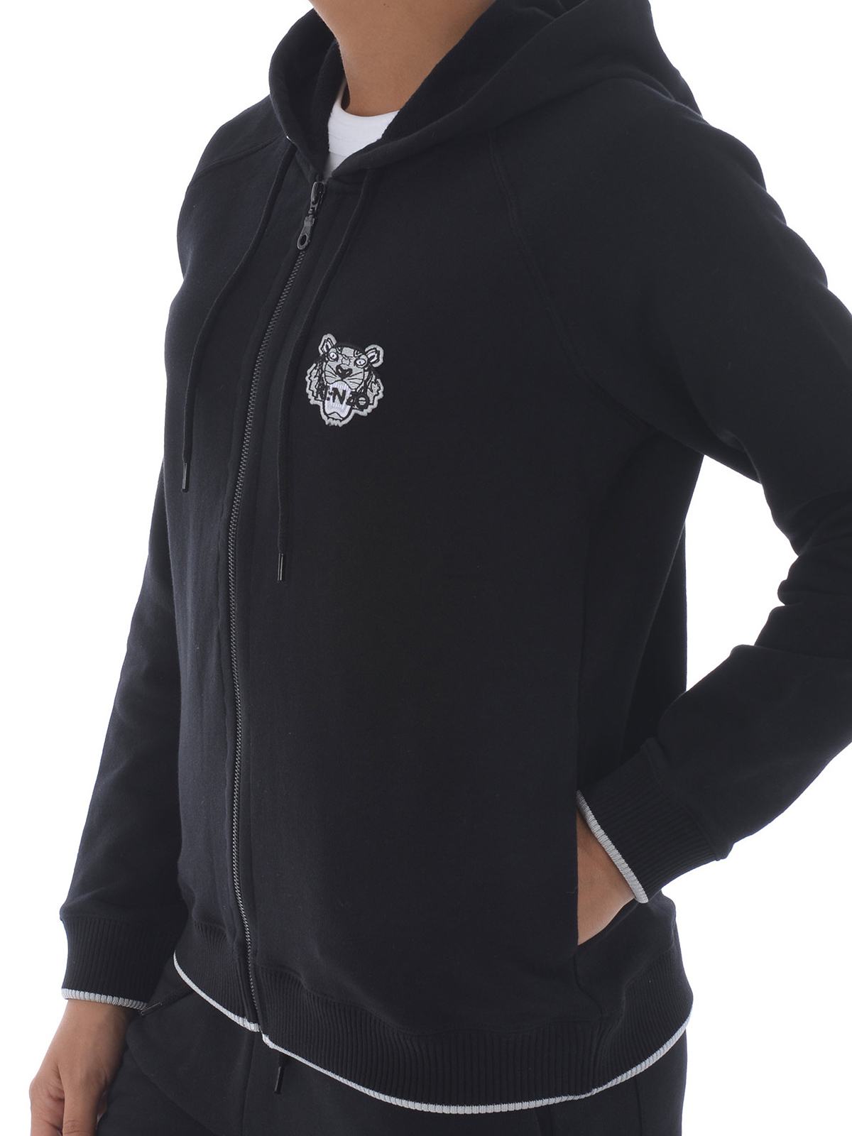 Kenzo tiger zip online hoodie