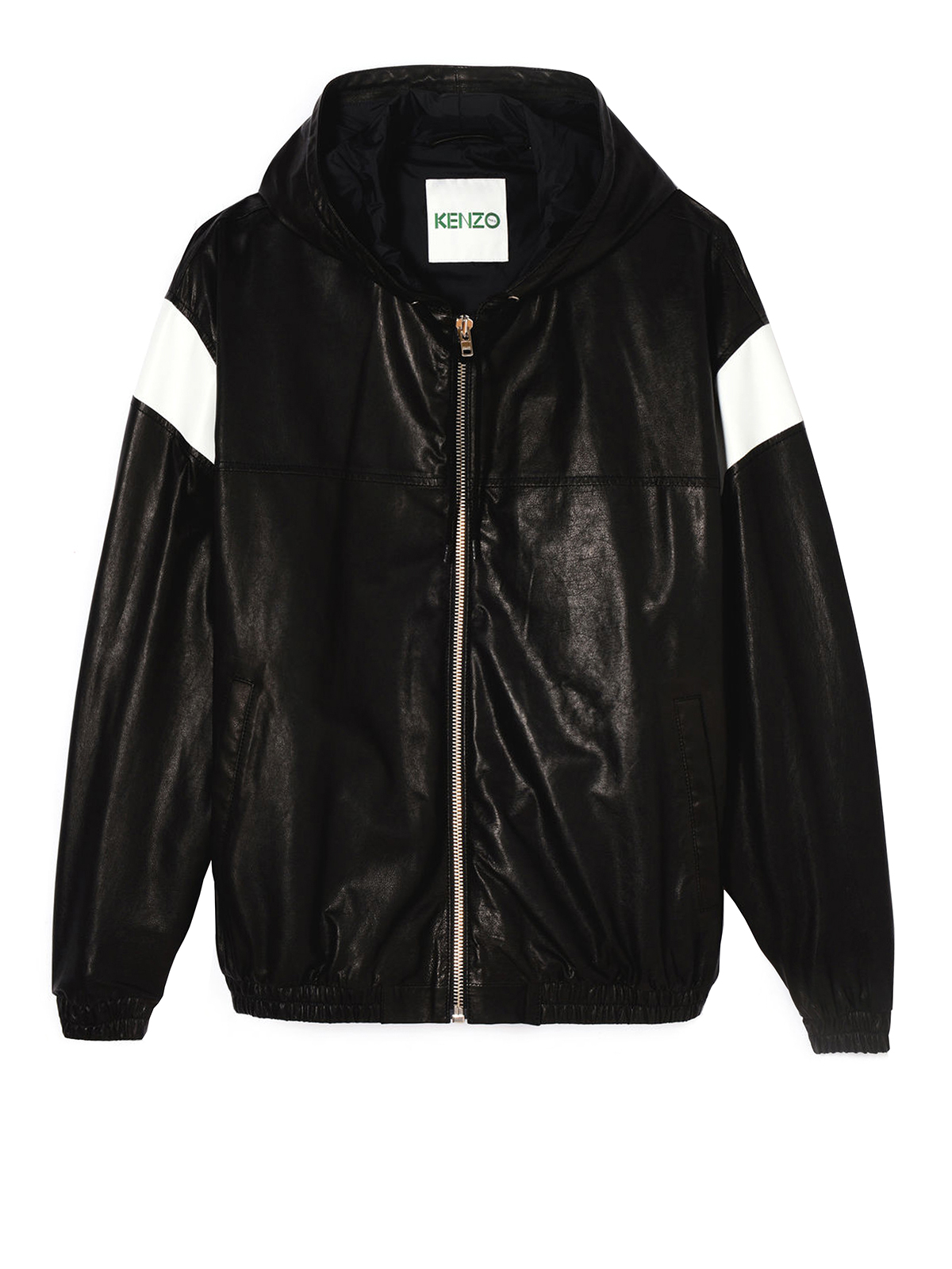 Kenzo Hyper KENZO leather jacket - Black - Men|5BL9180AA99
