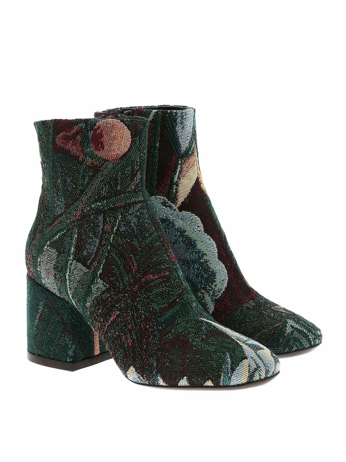 Shop Kenzo Daria Ankle Boots In Multicolor