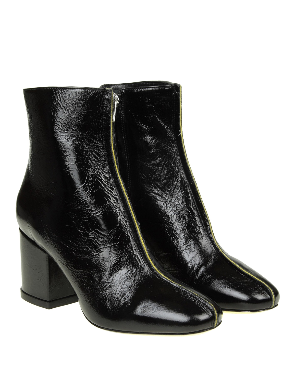 Ankle boots Kenzo - Daria vintage look crackle leather boots