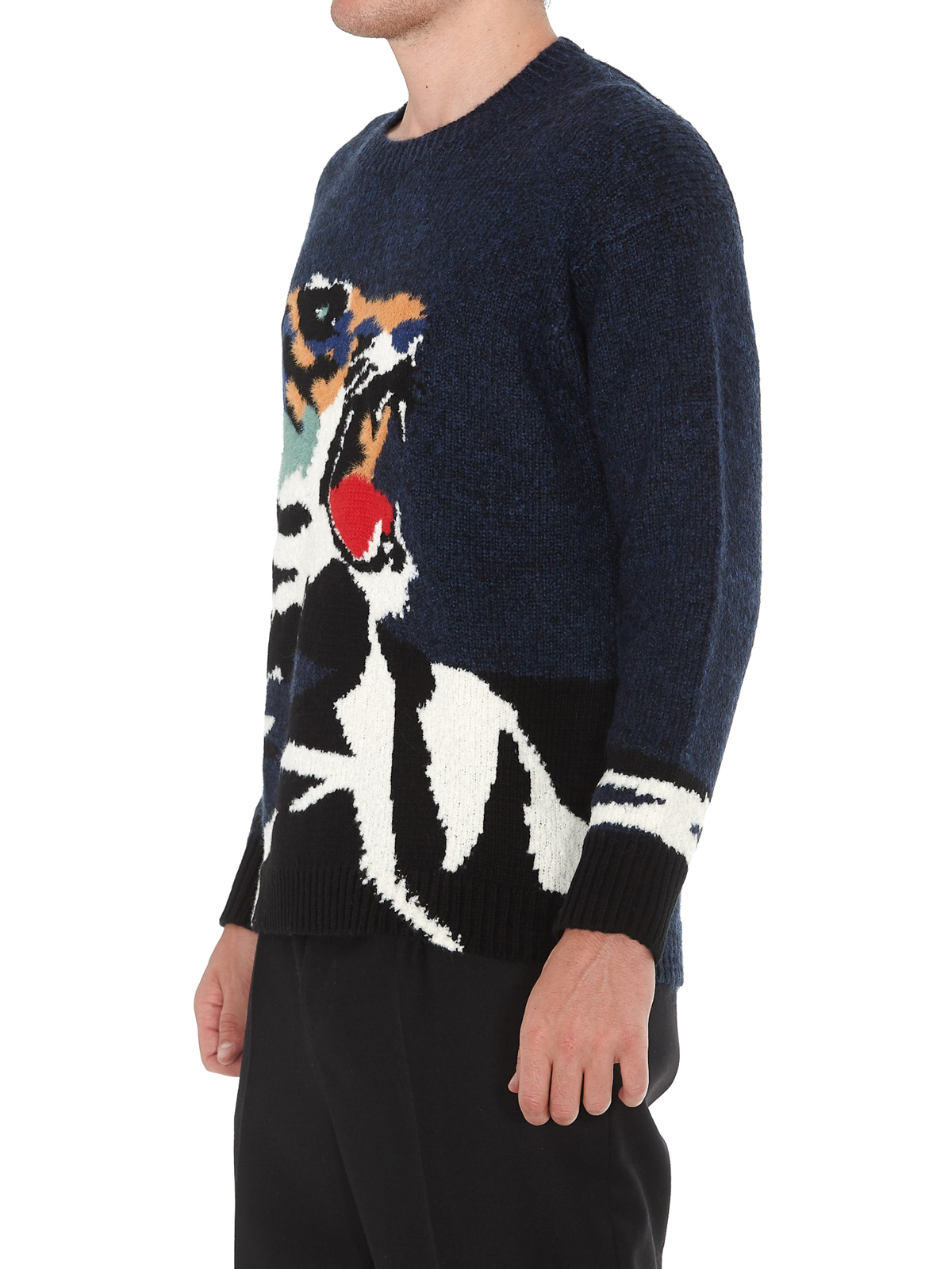 Kenzo tiger intarsia sweater