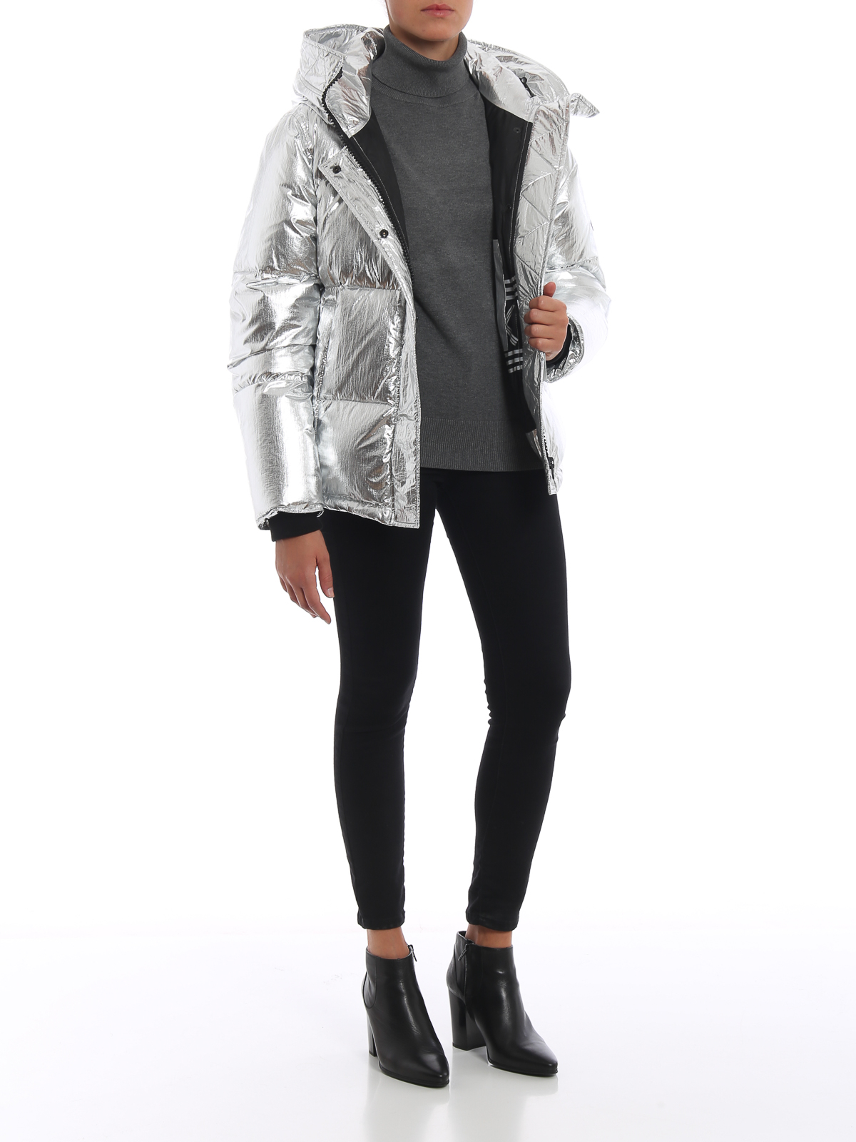 Kenzo silver 2025 puffer jacket