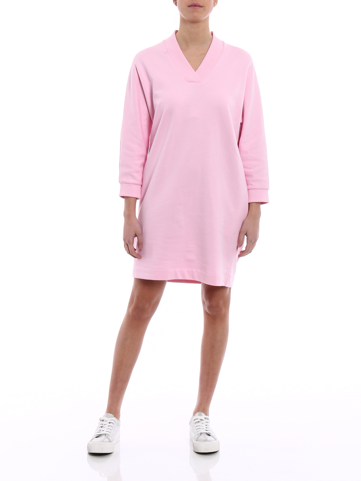 open lace back dress Kenzo Baby Girls Pink Satin 'Eye' Dress – Petit New York