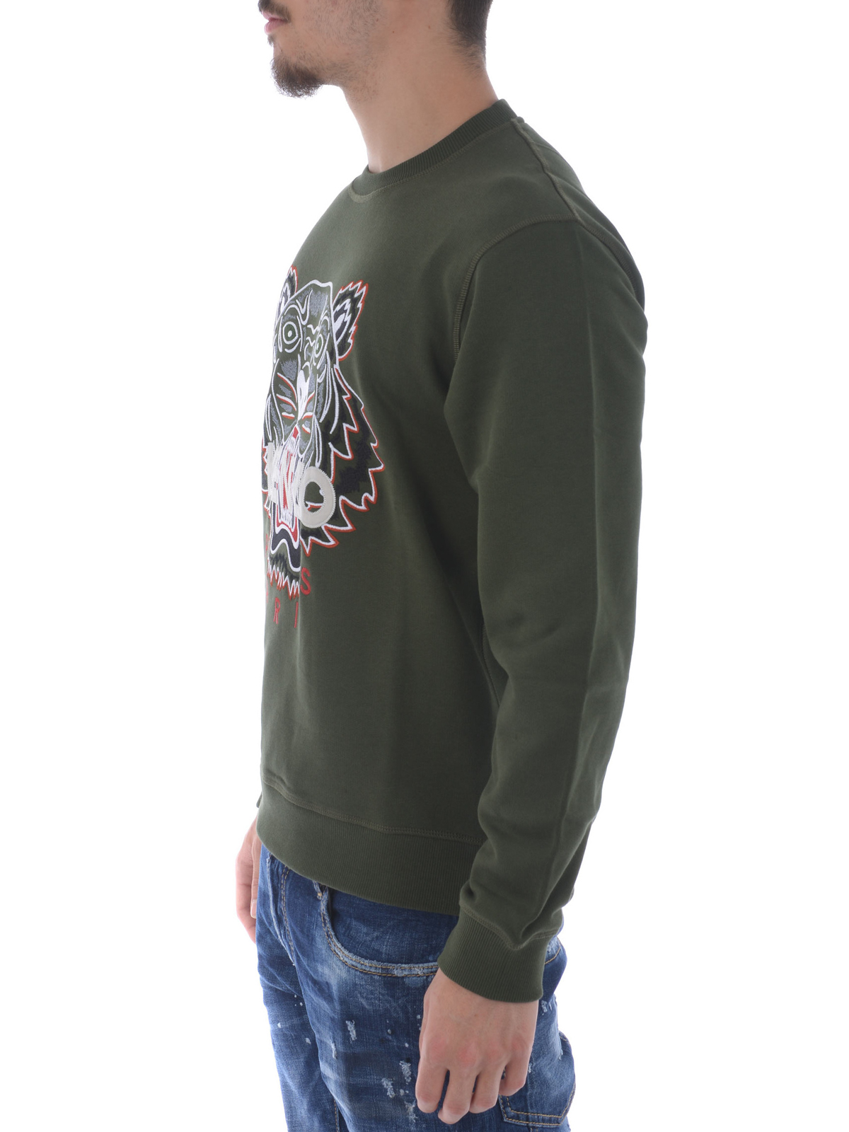 Sweatshirts & Sweaters Kenzo - Tiger logo cotton sweatshirt