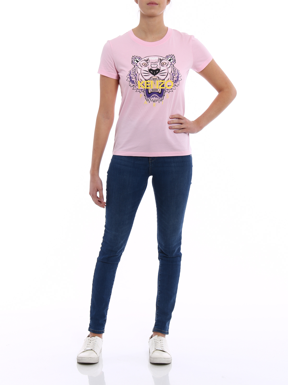 Kenzo Camiseta Rosado Rosado Mujer F852TS7214YA32