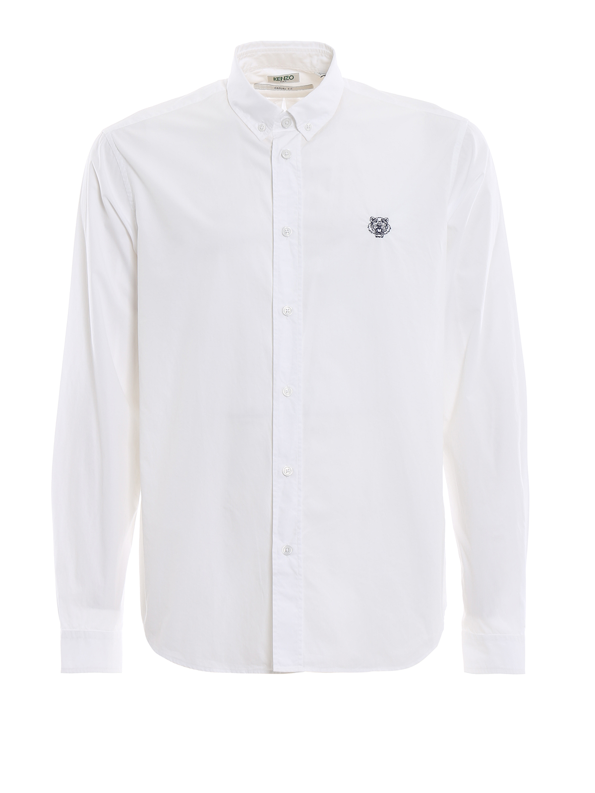 Kenzo tiger shop embroidered shirt