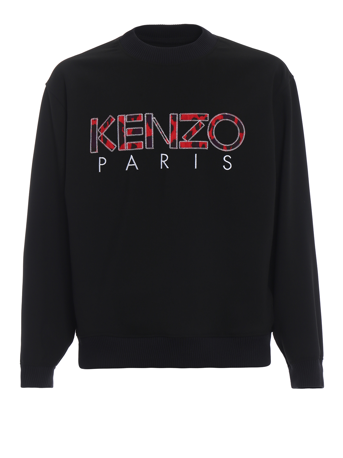Sweatshirts & Sweaters Kenzo - Kenzo Paris patterned sweatshirt - F865SW6041RH99