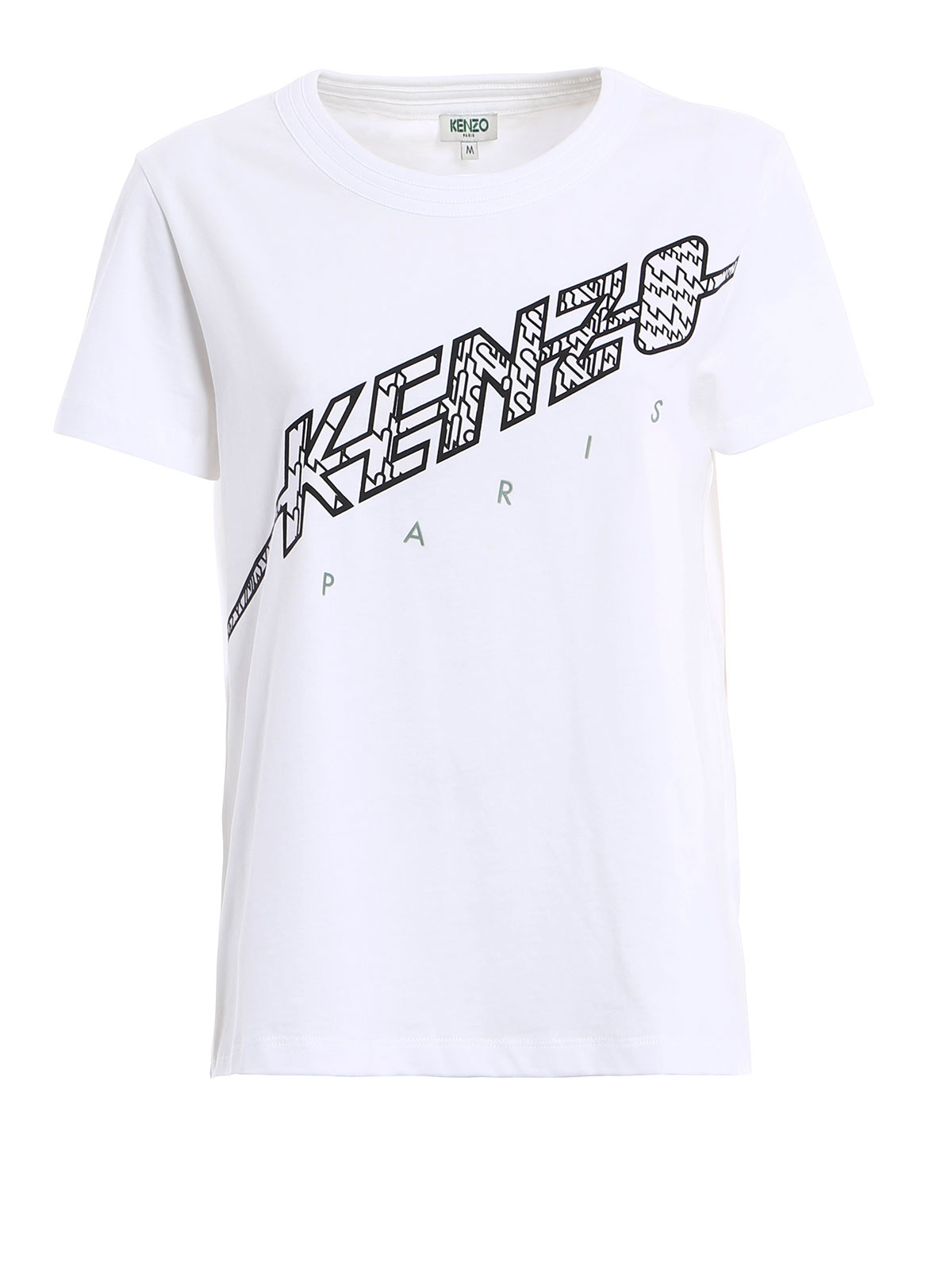 Kenzo - Camiseta Blanca Para - F651TS79399201L