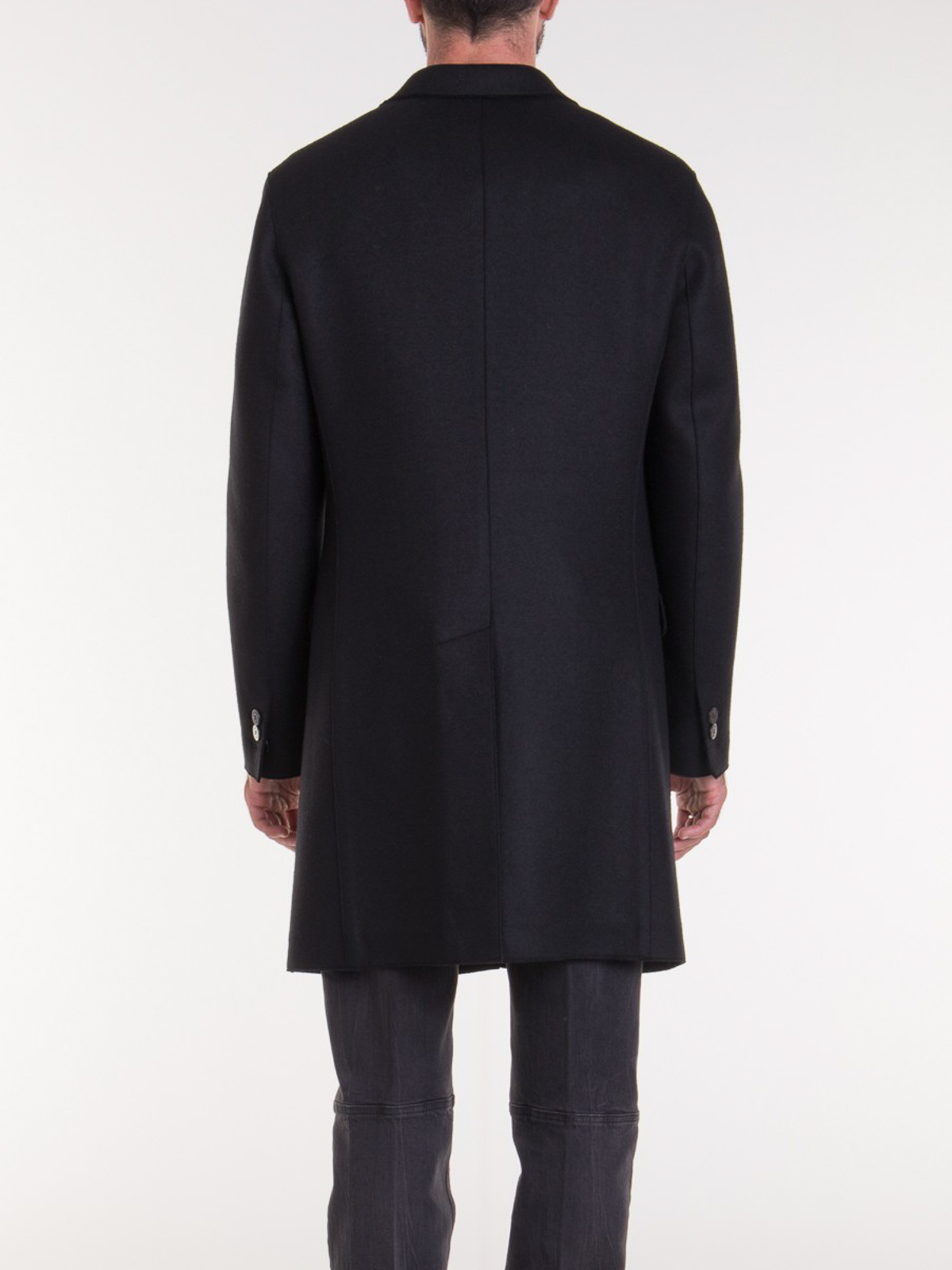Neil Barrett Kimono sleeve coat - Black - Men|BCA189ZP01401
