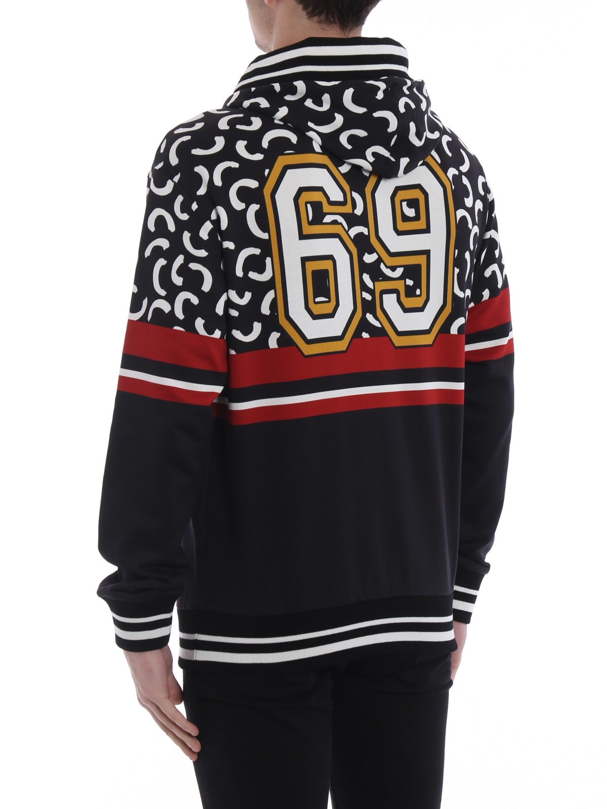 【送料&関税込】Dolce & Gabbana Printed Cotton Hoodie Dolce & Gabbana logo-print Cotton Hoodie | Green | FARFETCH