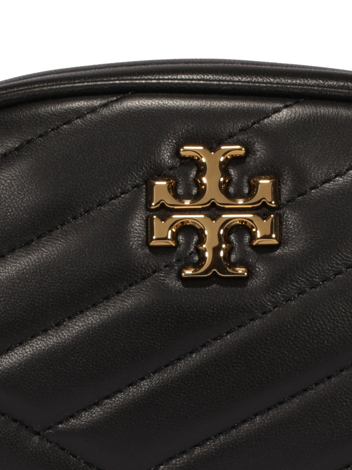  Tory Burch Women's Kira Chevron Small Camera Bag, Black, One  Size : Clothing, Shoes & Jewelry