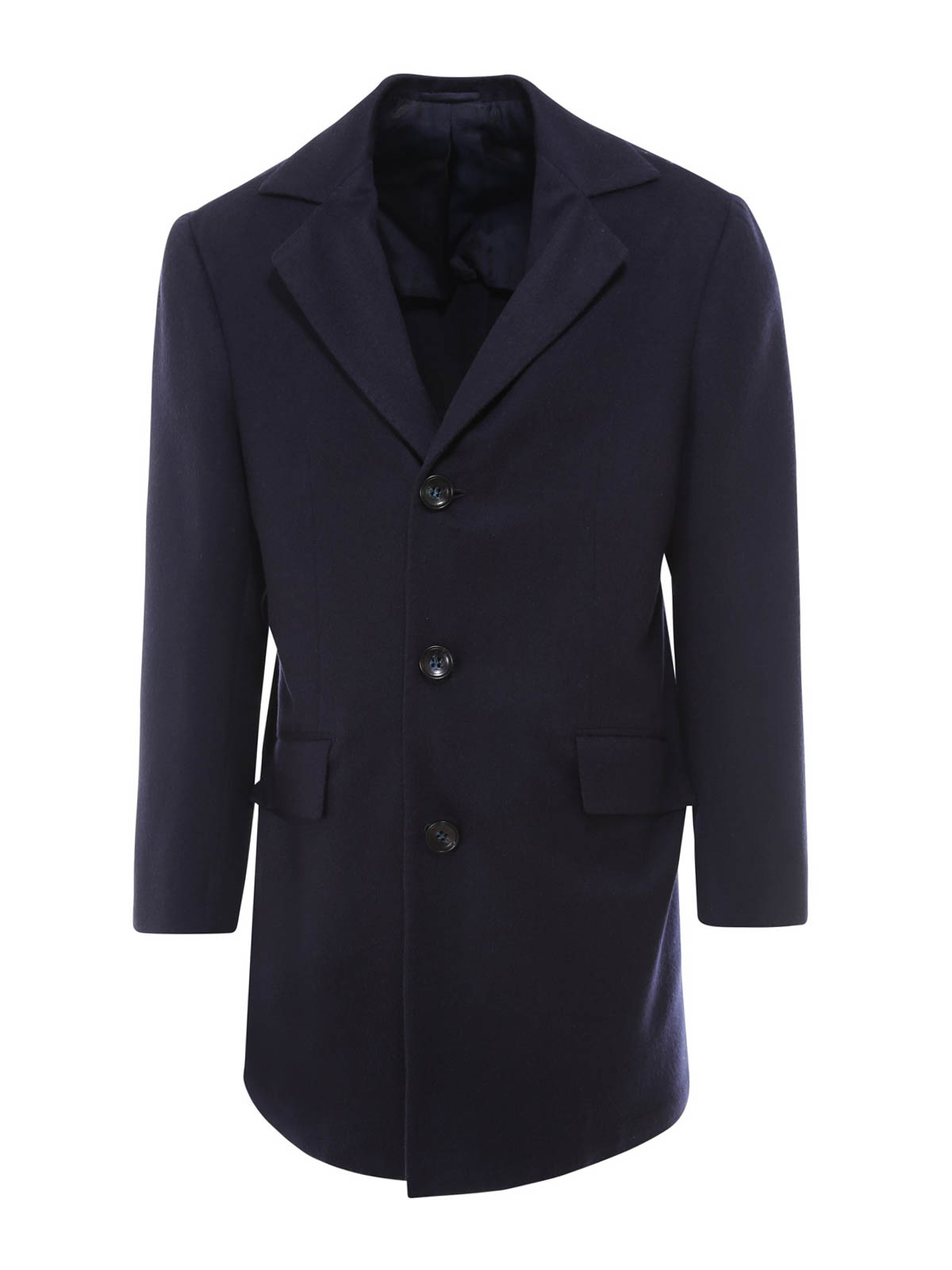 ショートコート Kiton - ショートコート - ブルー - UGO411K0114016