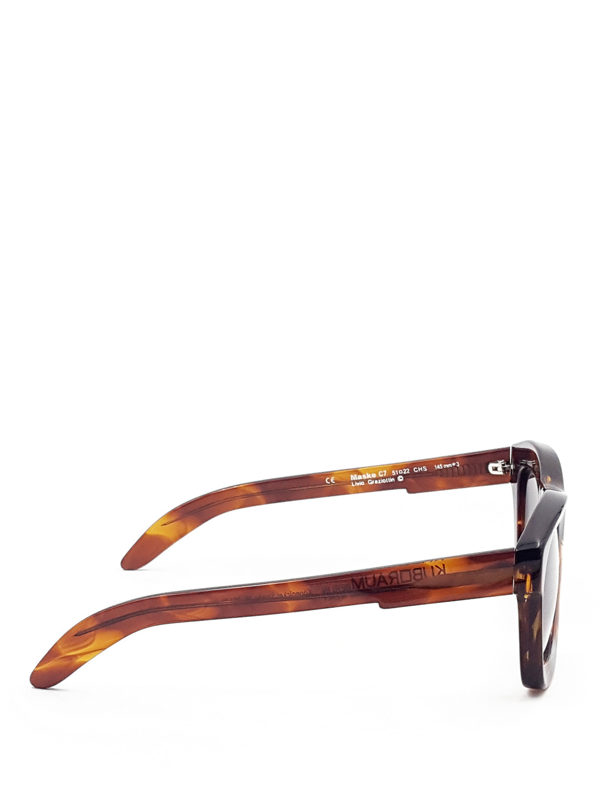 Kuboraum Mask C7 sunglasses - Light Brown - Women|C7CHS