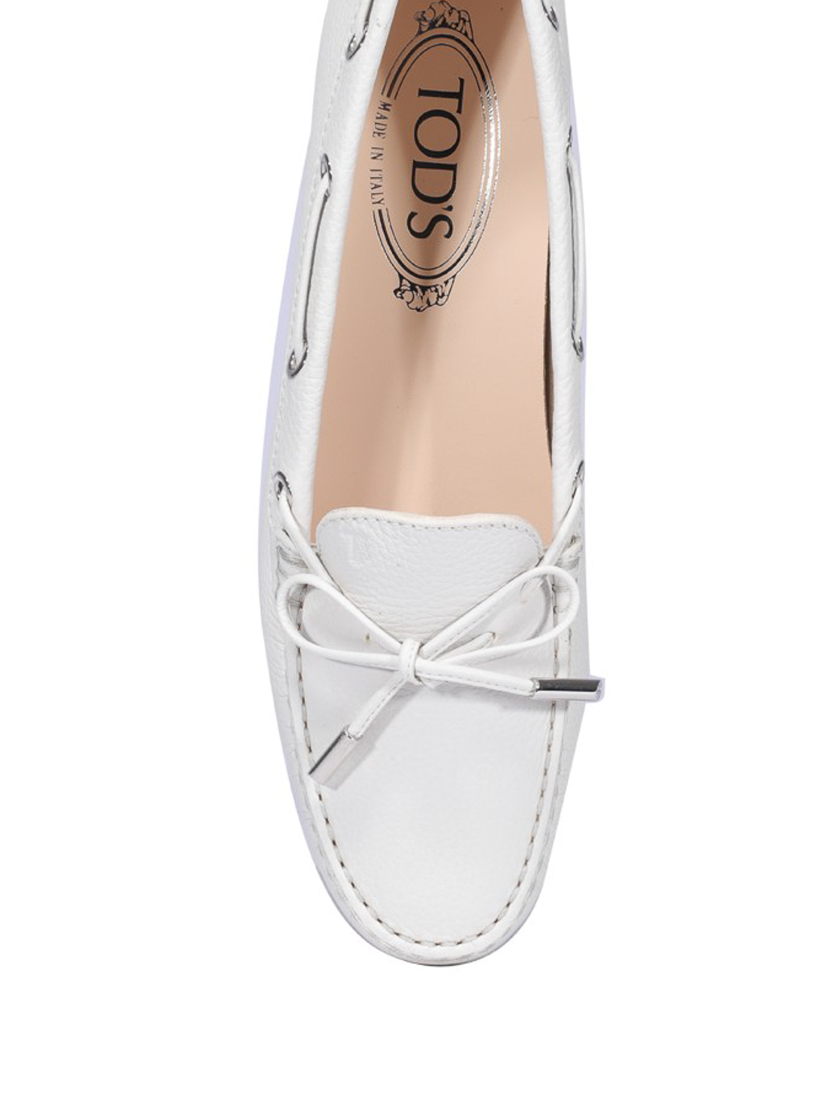 Tod's Lace-up leather loafers - White - Women