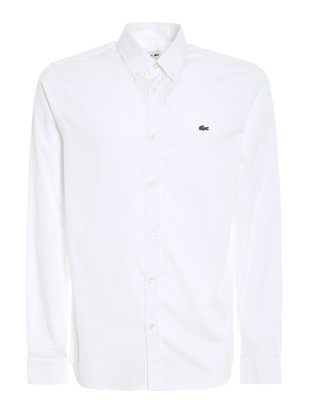 Lacoste Premium Cotton Shirt In White