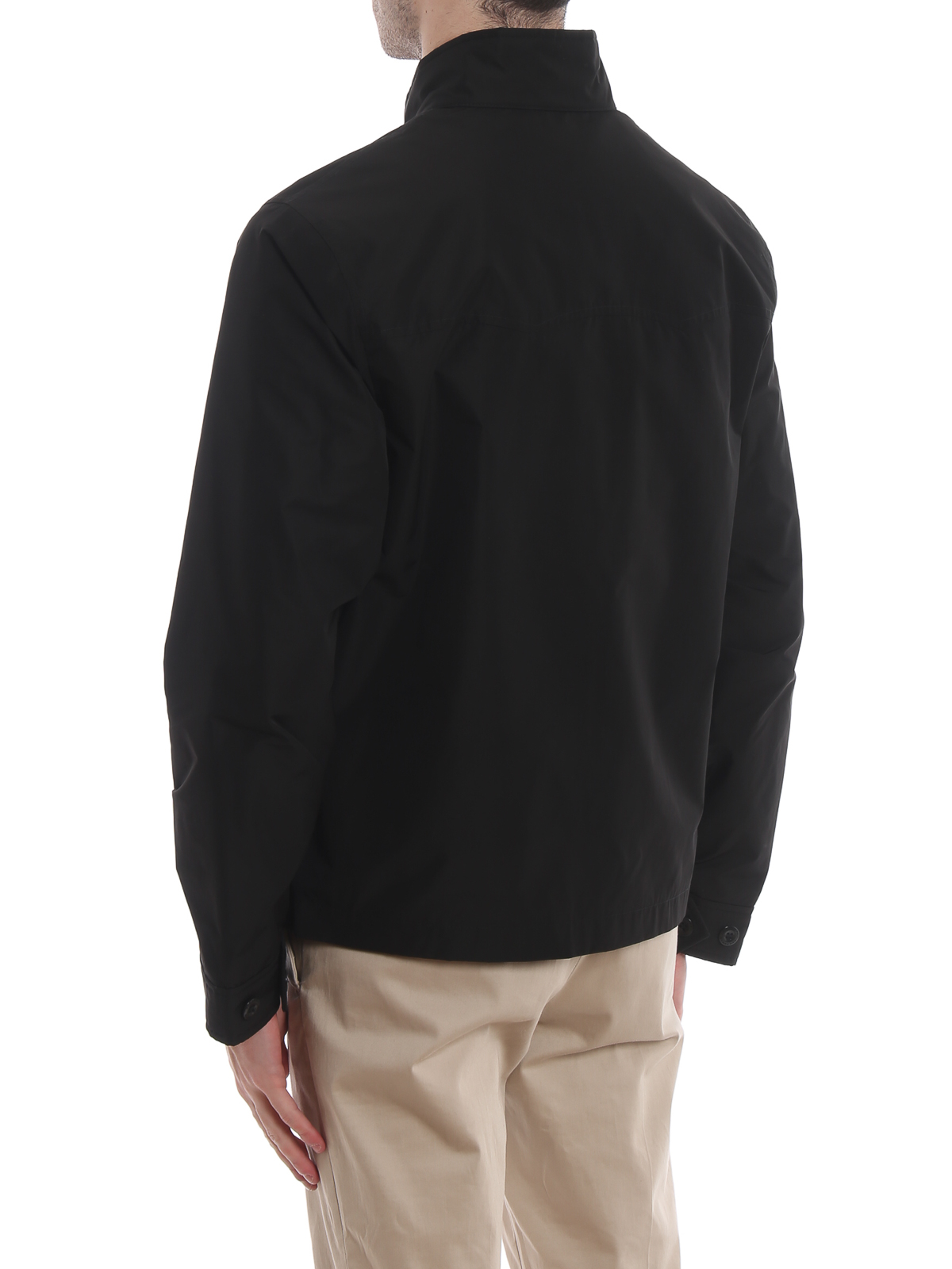 ジャケット・アウター BURBERRY Lancaster taffeta jacket Burberry Lancaster taffeta jacket - Black - Men | 8004848