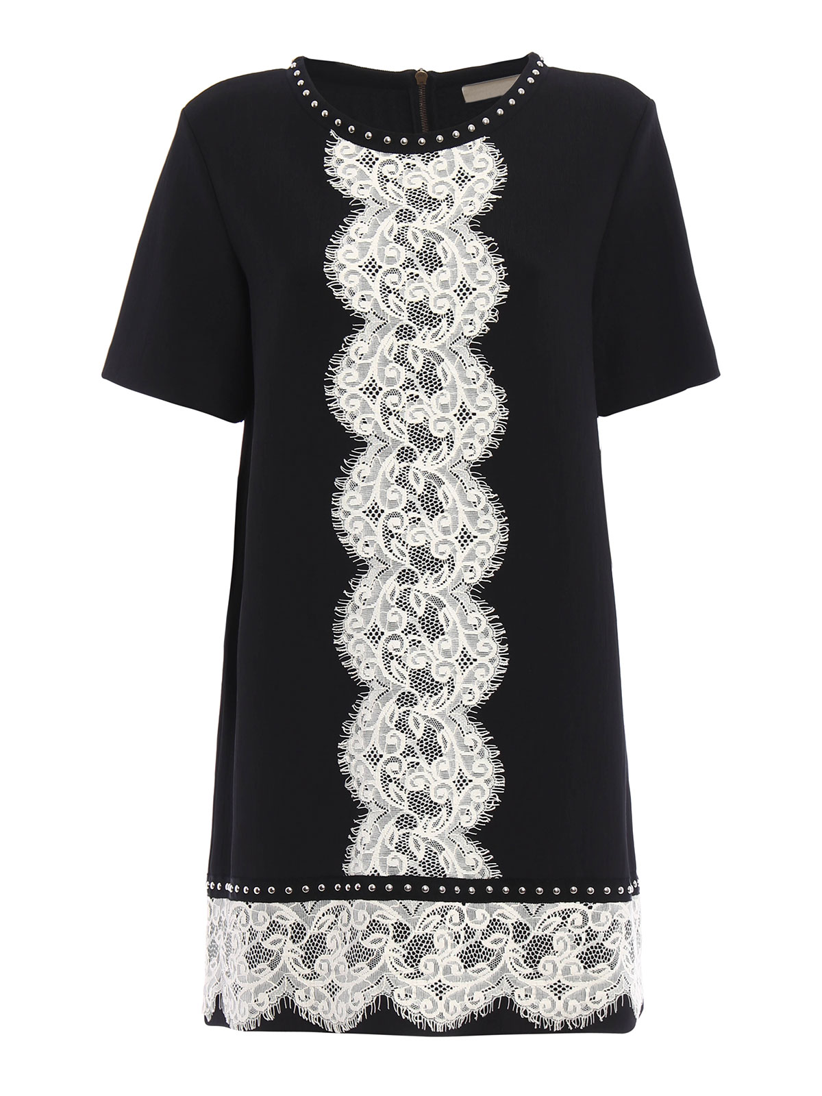 black lace maxi dress with sleeves self-portrait - Black Lace Ruffle Maxi Dress