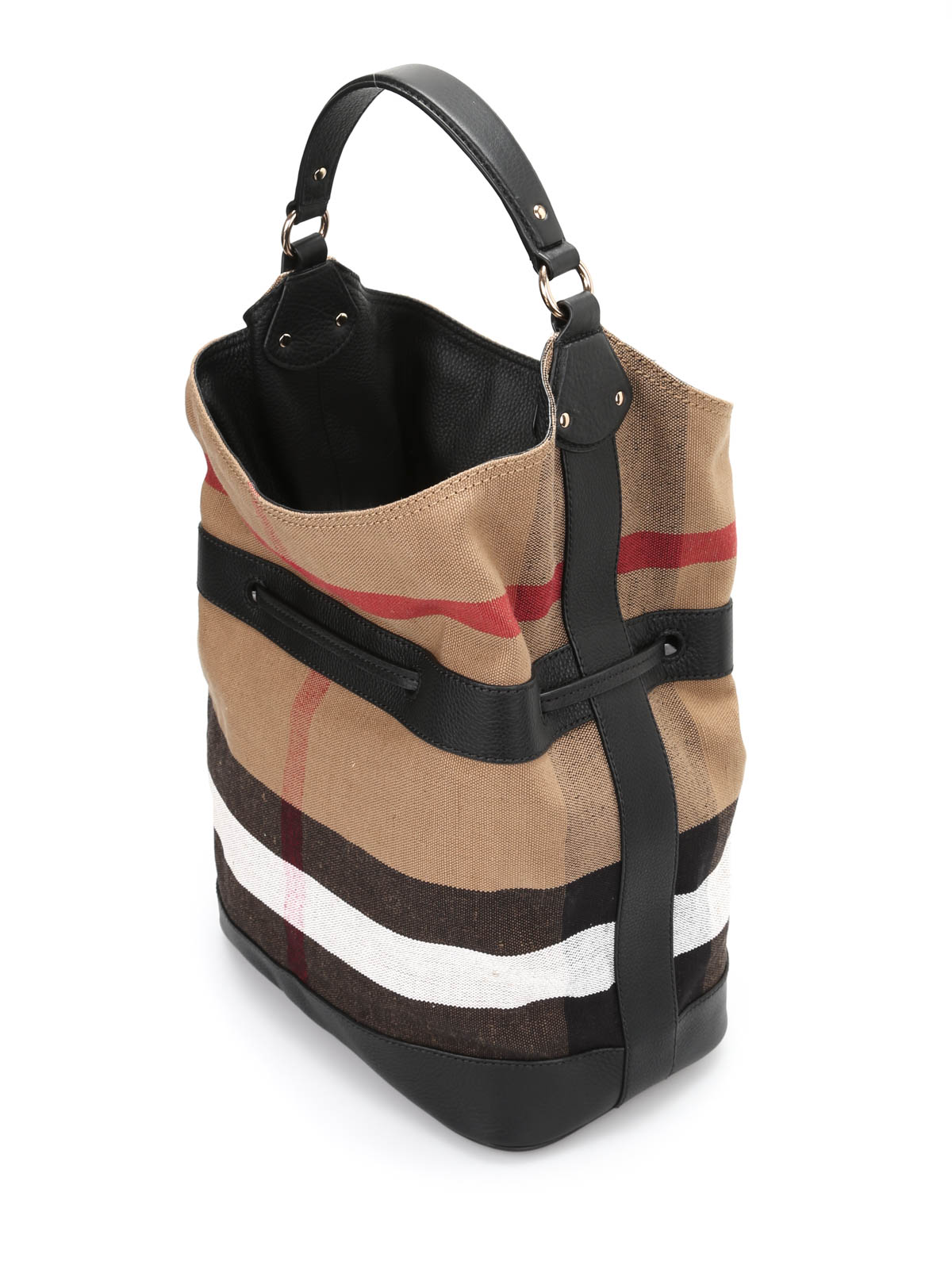 Bucket bags Burberry - Large Ashby canvas bag - 39978501