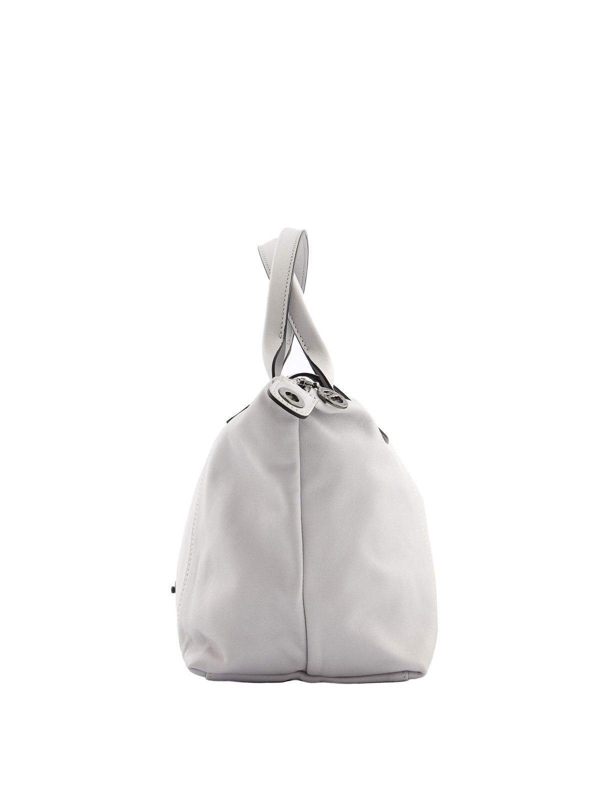 Longchamp Le Pliage Cuir Medium Leather Hobo Bag