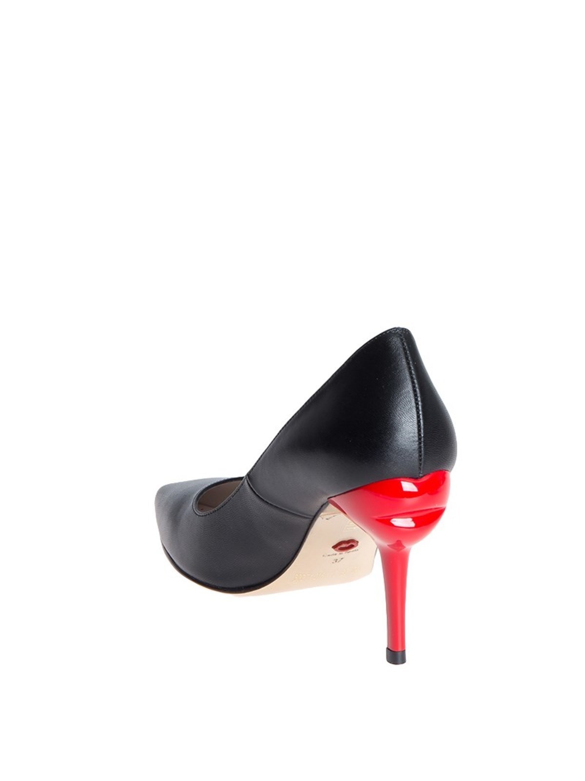 Shop Lulu Guinness Leather Pumps In Negro