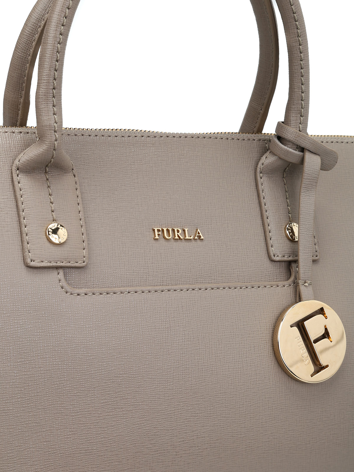 Furla Linda M Satchel bag - Beige - Women|851014 | thebs.com