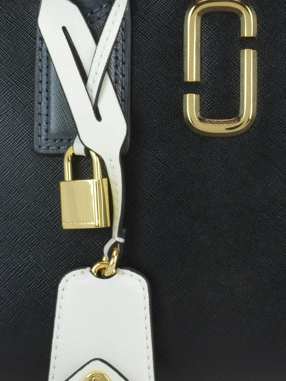 Marc Jacobs Marc Jacobs Little Big Shot- Black Multi M0014320-002  191267438788 - Handbags - Jomashop