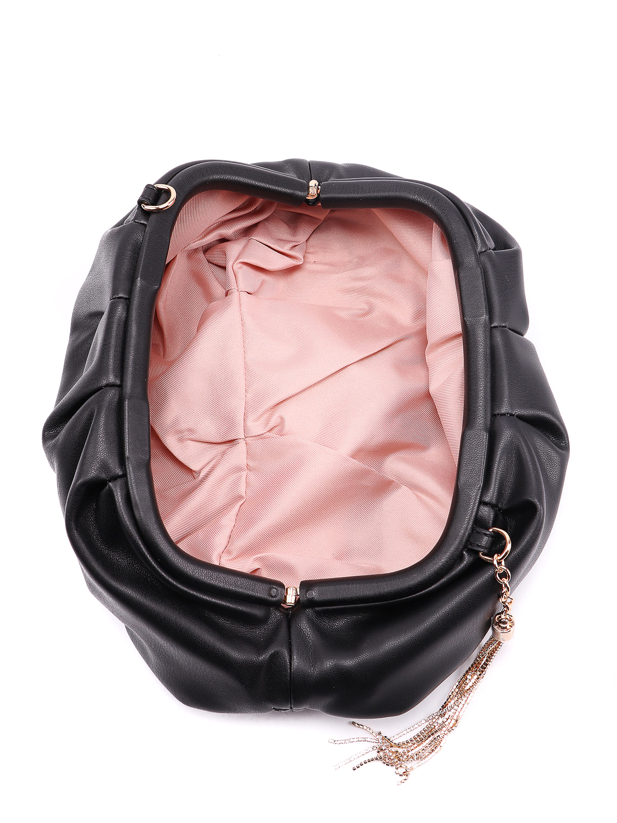 liu jo faux leather pochette clutch bag item