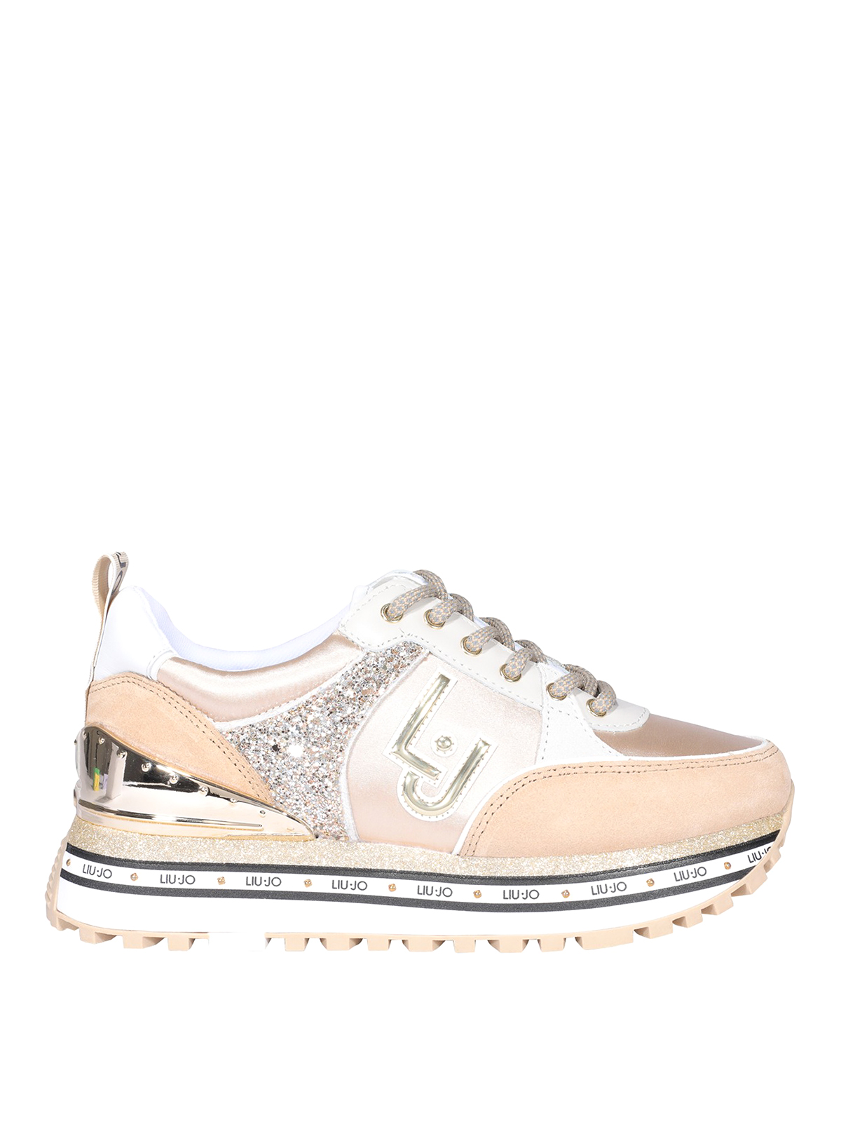 Trainers - Glittery platform sneakers -