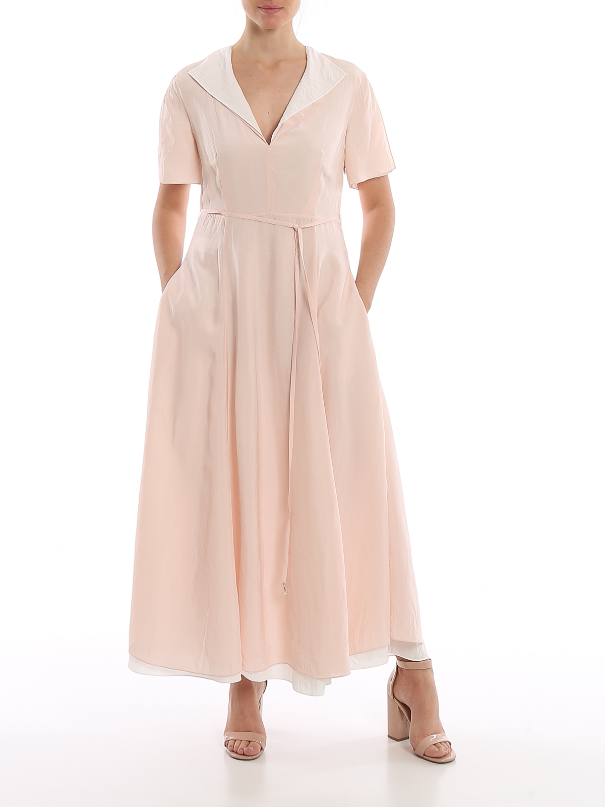 Maxi dresses Loewe - Two-tone double layer dress - S2106530FA7137