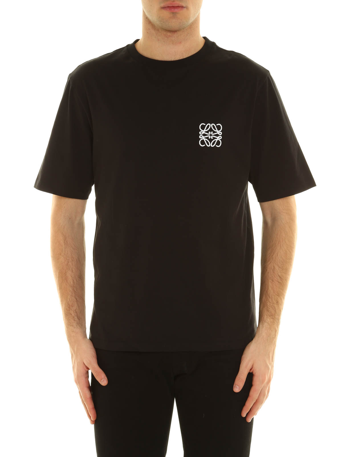 Tシャツ Loewe - Tシャツ メンズ - 黒 - H2179680CR1100