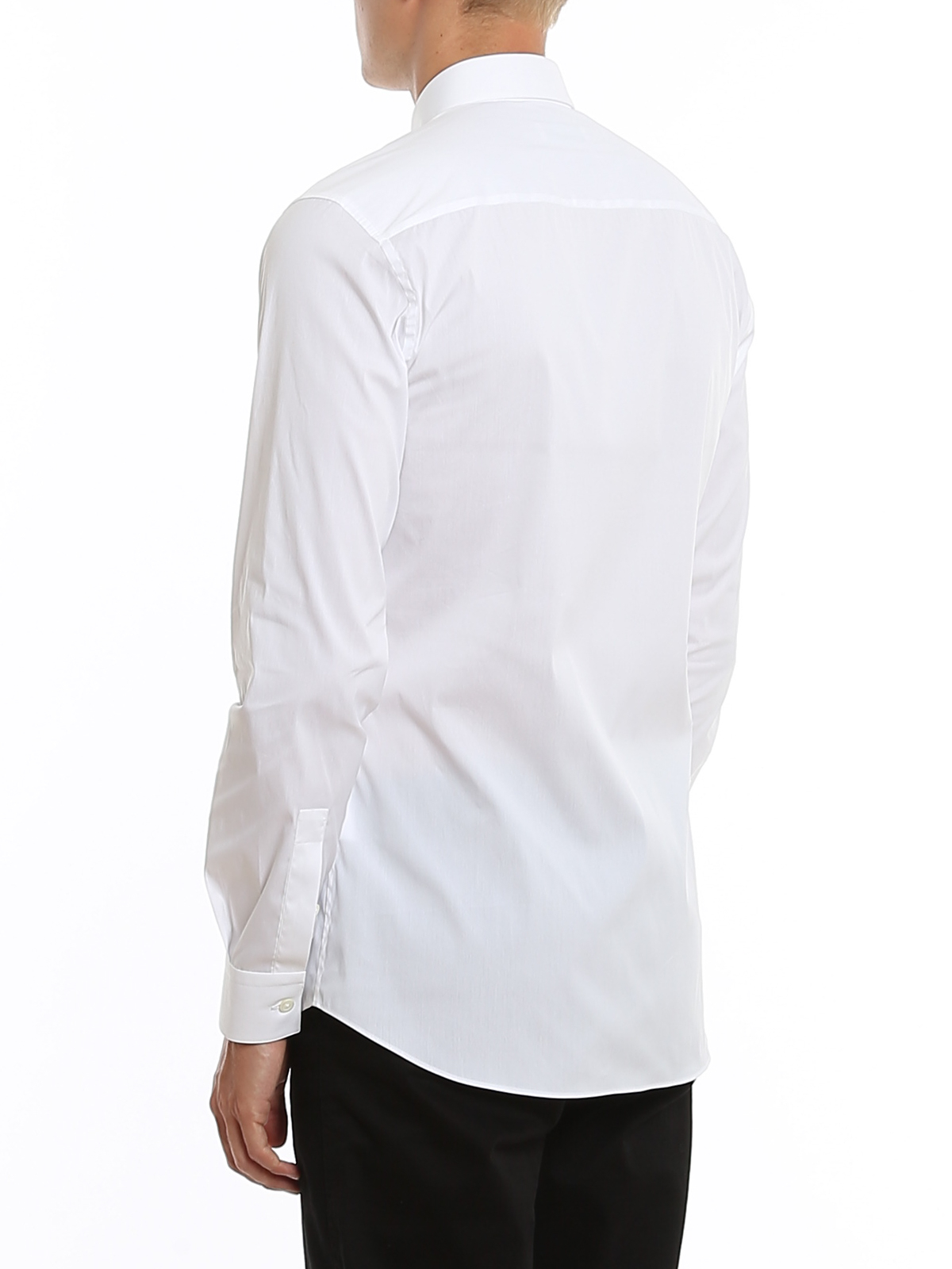 givenchy white dress shirt Givenchy Star Collar Shirt in White for Men