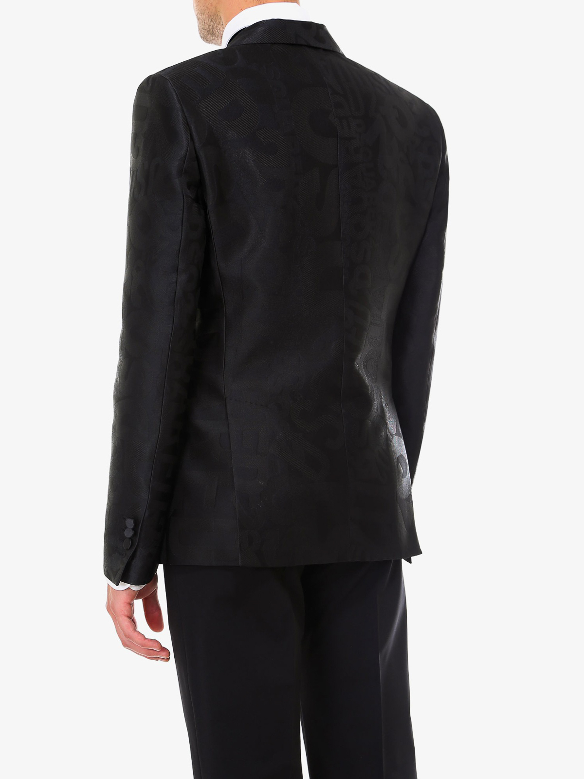 ジャケット DSQUARED2 テーラードジャケット s71bn0274 ブラック 