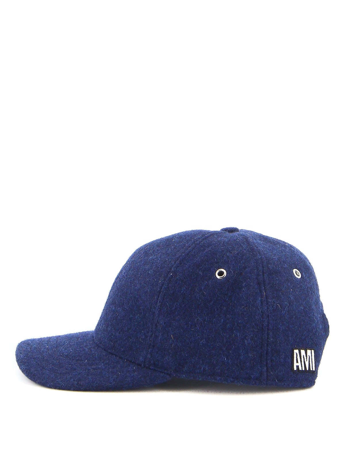 Ami Alexandre Mattiussi Corduroy baseball cap with logo, Men's Accessorie
