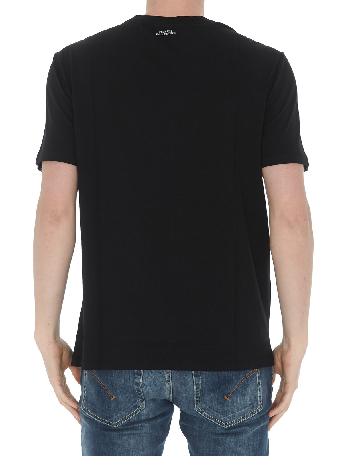 Tシャツ Versace Collection - Tシャツ - 黒 - V800683RVJ00611V7008