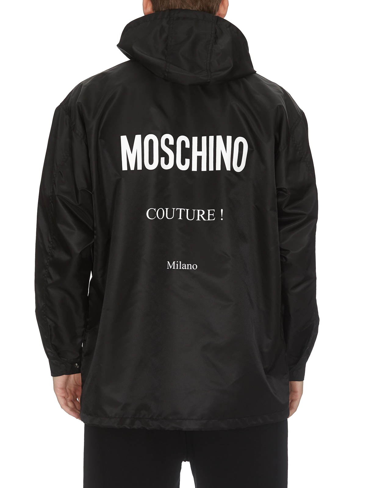 Shop Moschino Chaqueta Casual - Over In Negro