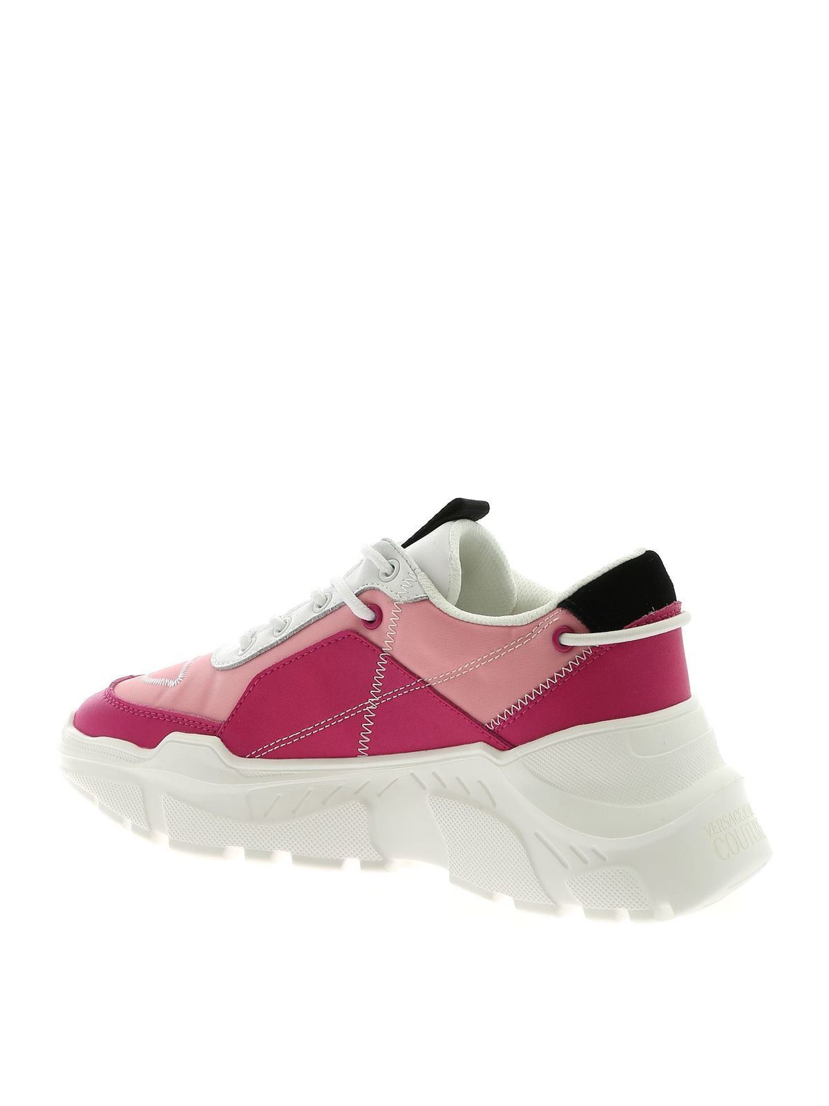 スニーカー VERSACE JEANS COUTURE Woman Sneakers Pink 78VA3SK9ZPB08 489 Amazon.com | VERSACE JEANS COUTURE Coral Baroque Detail Lace